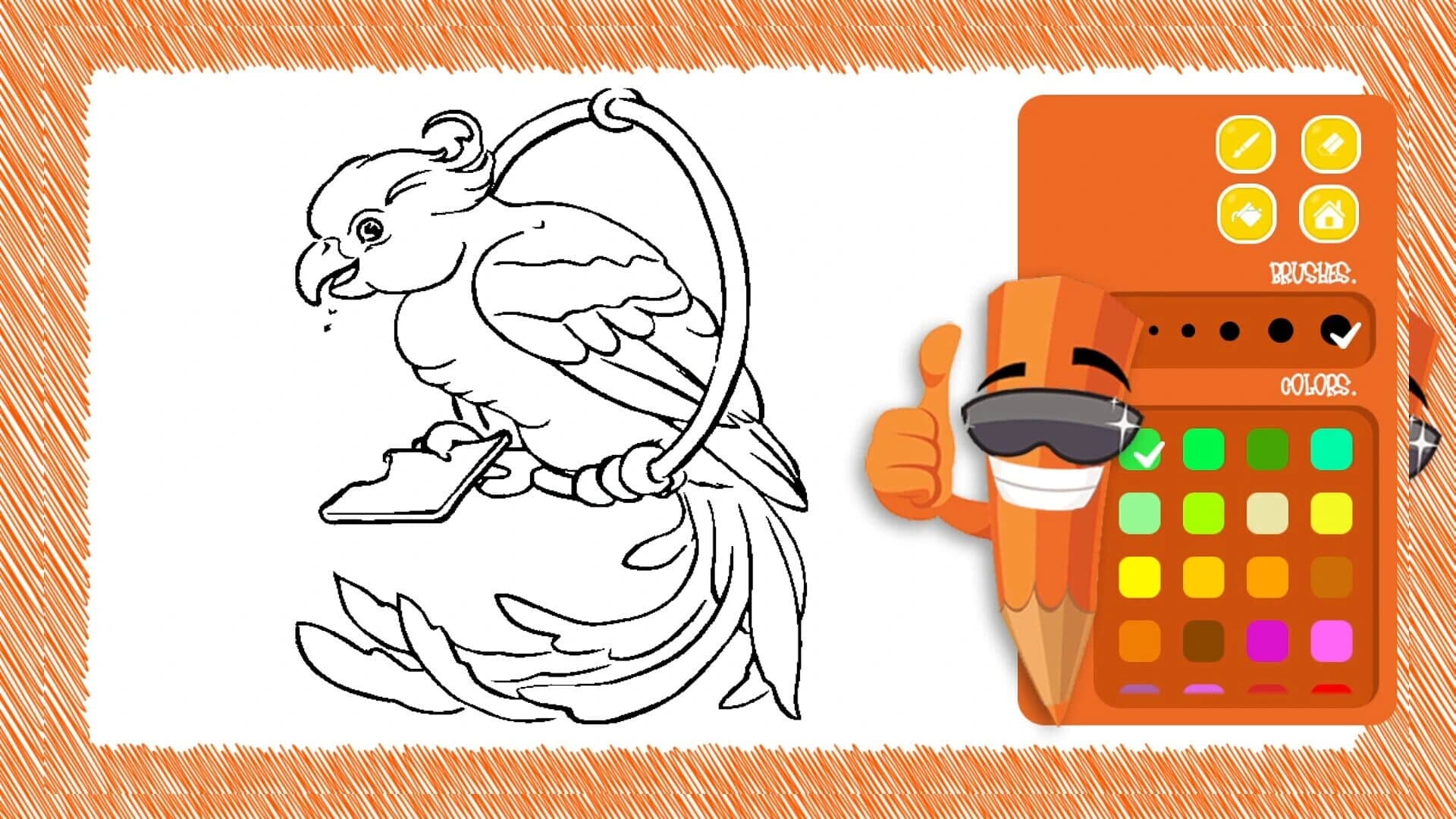 Bird Coloring screenshot 5