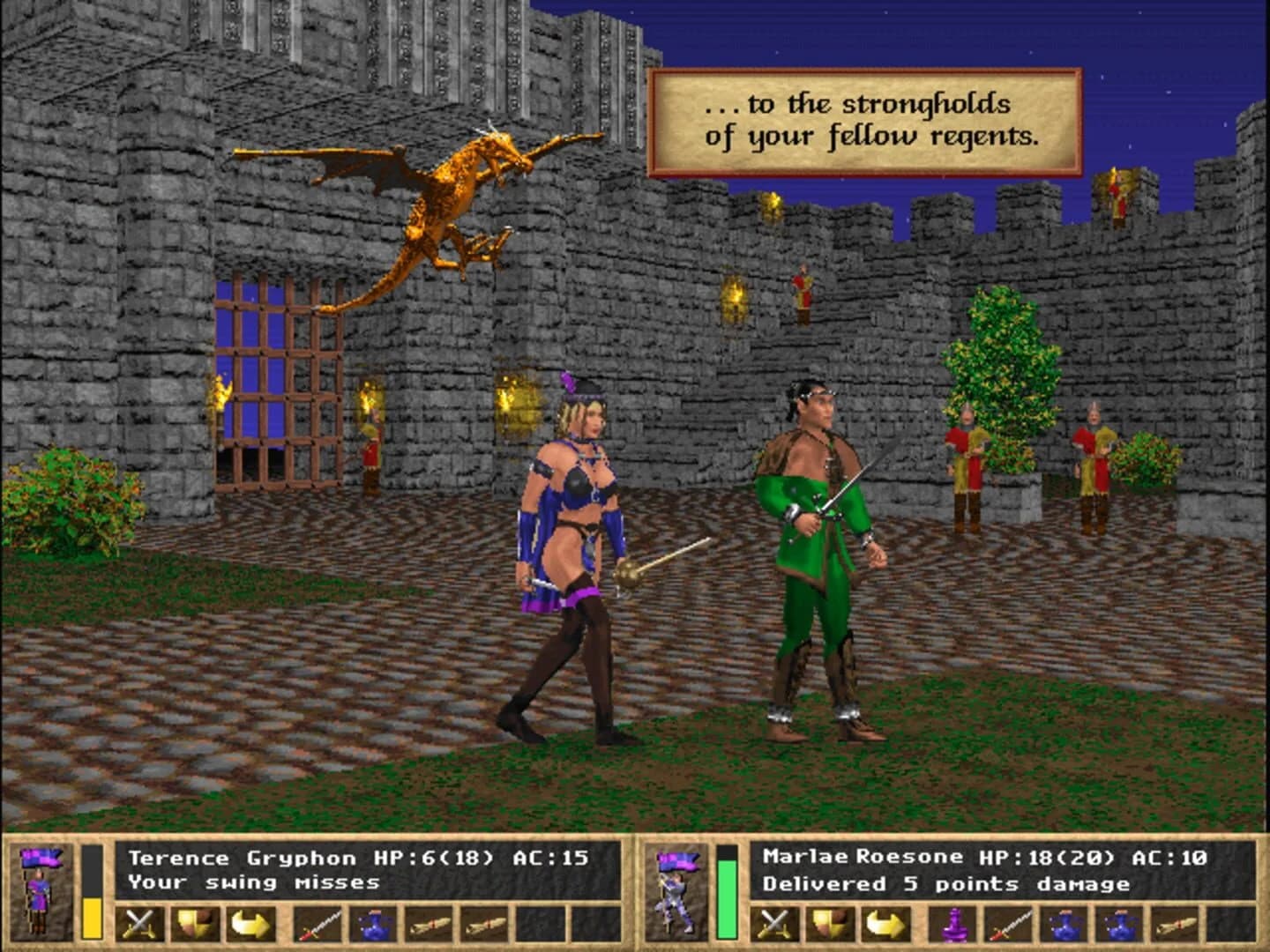Birthright: The Gorgon's Alliance screenshot 1