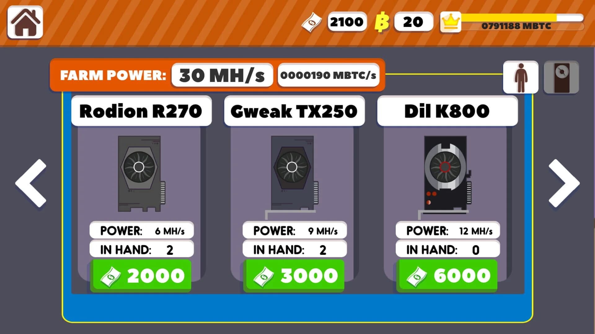 Bitcoin Mining Tycoon screenshot 2