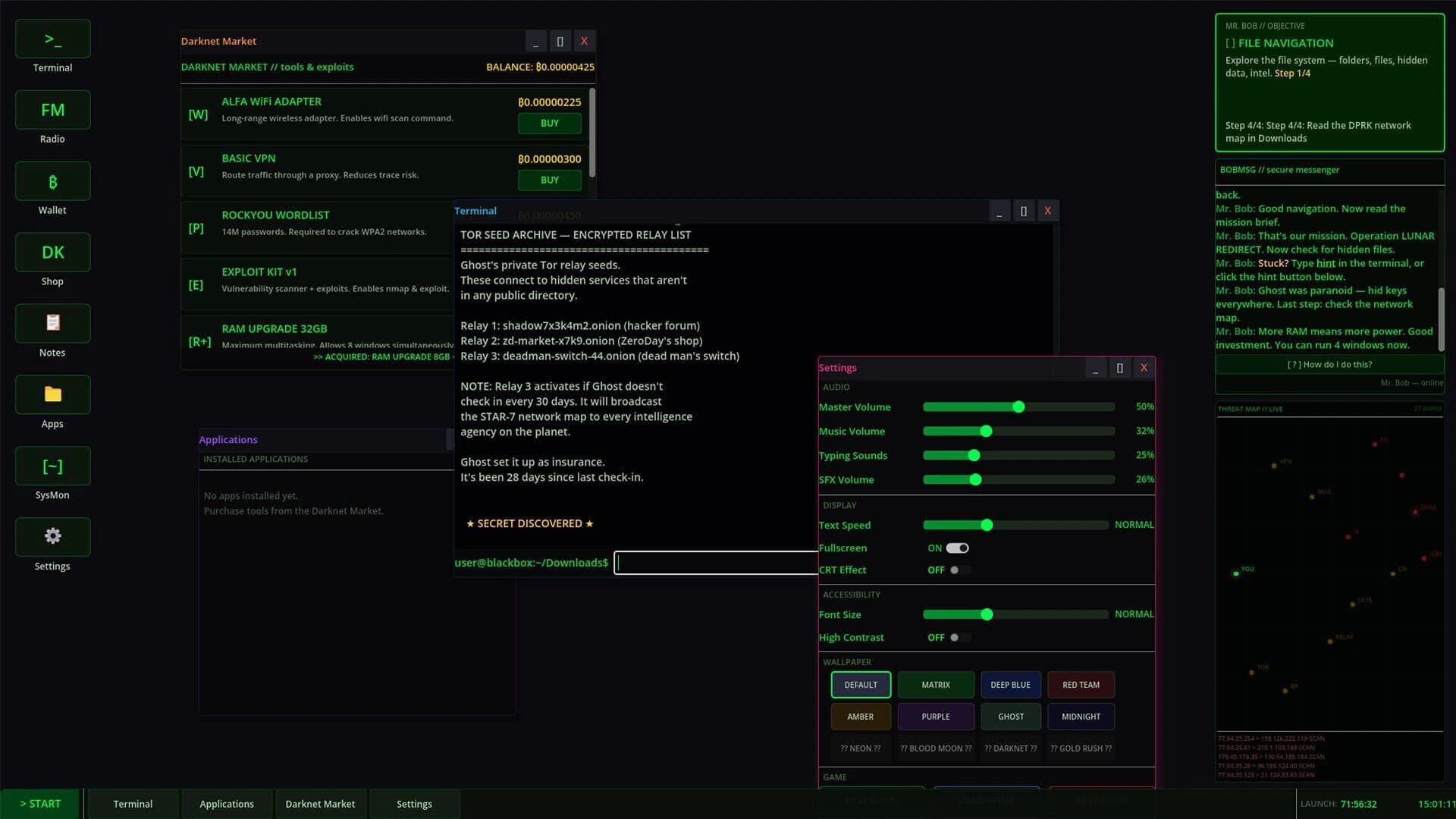 Black Box: Hacker Day One screenshot 2