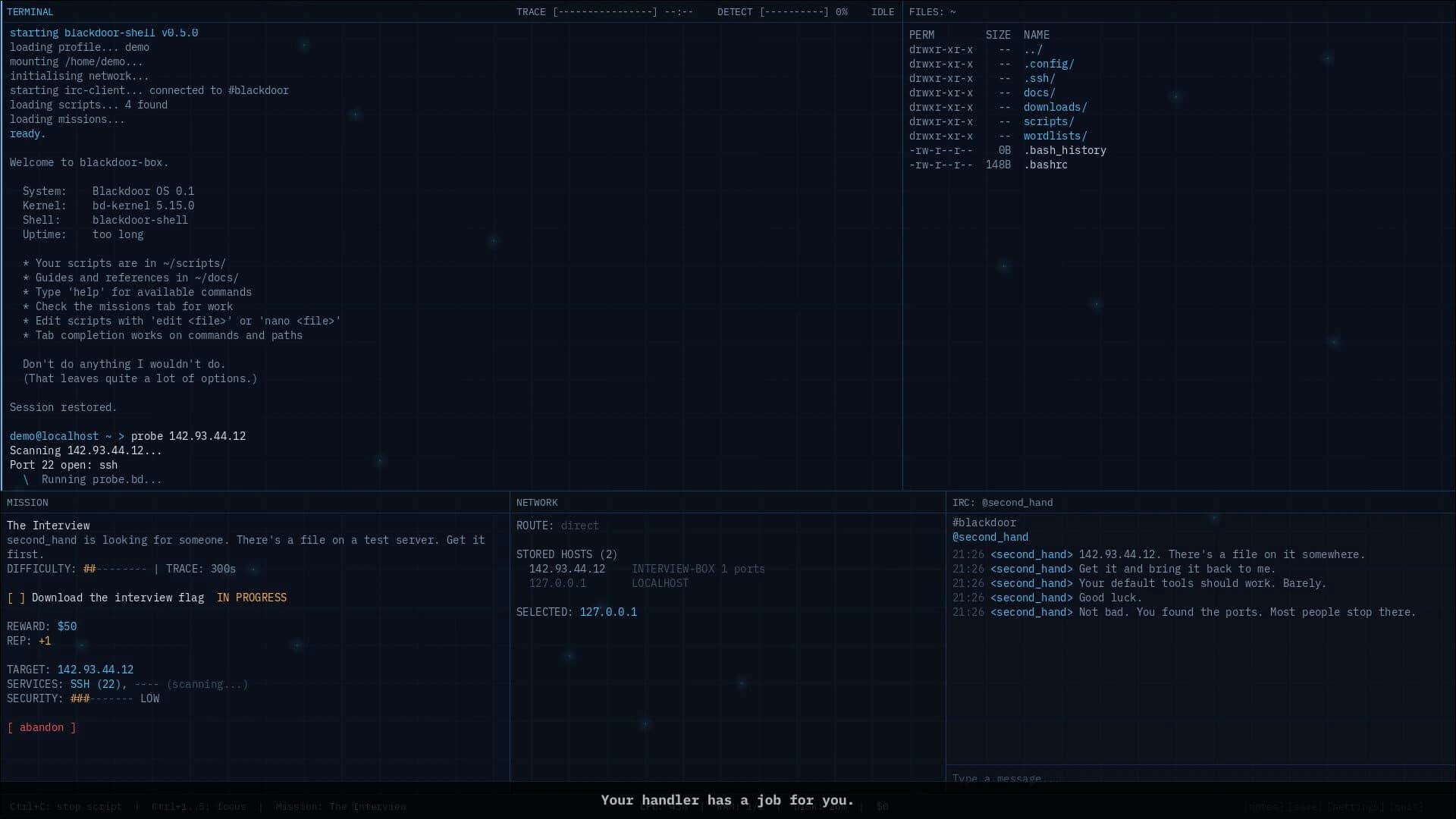 Blackdoor screenshot 4