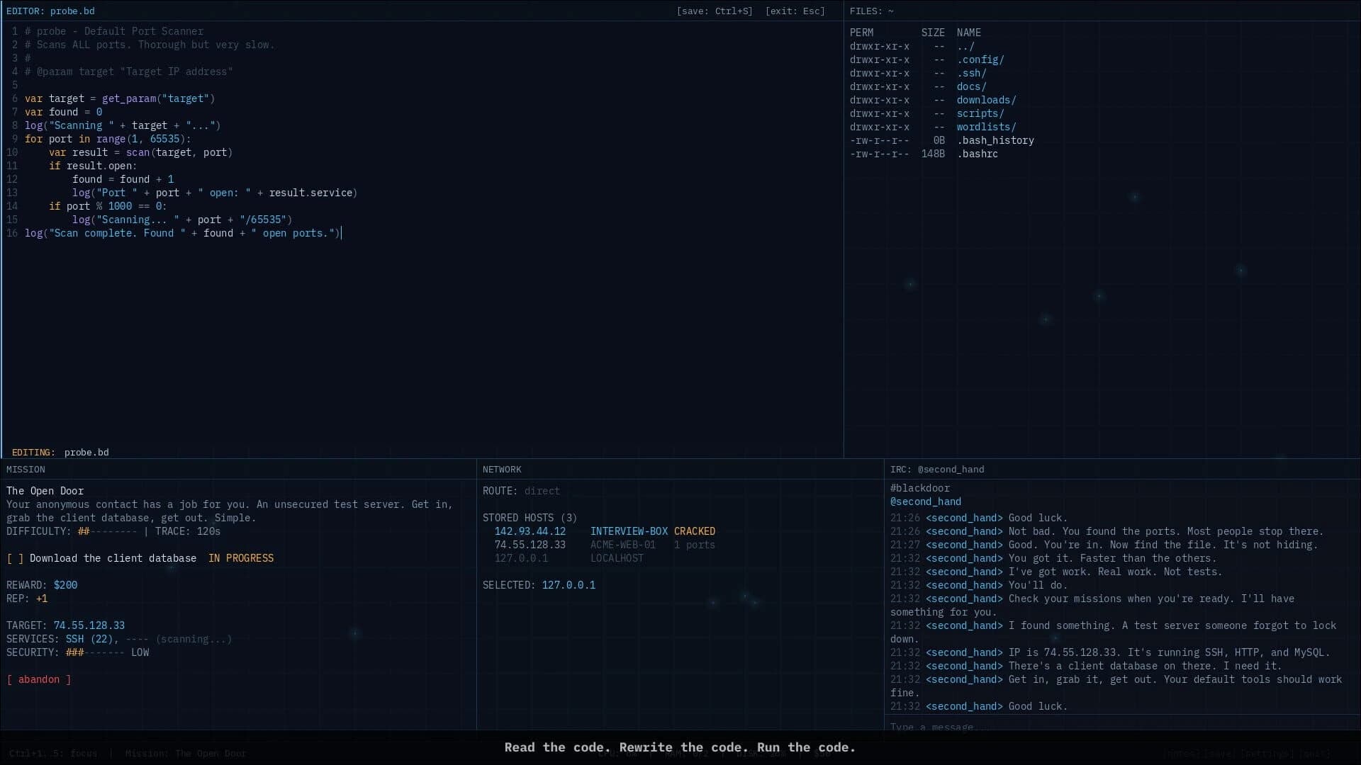 Blackdoor screenshot 1