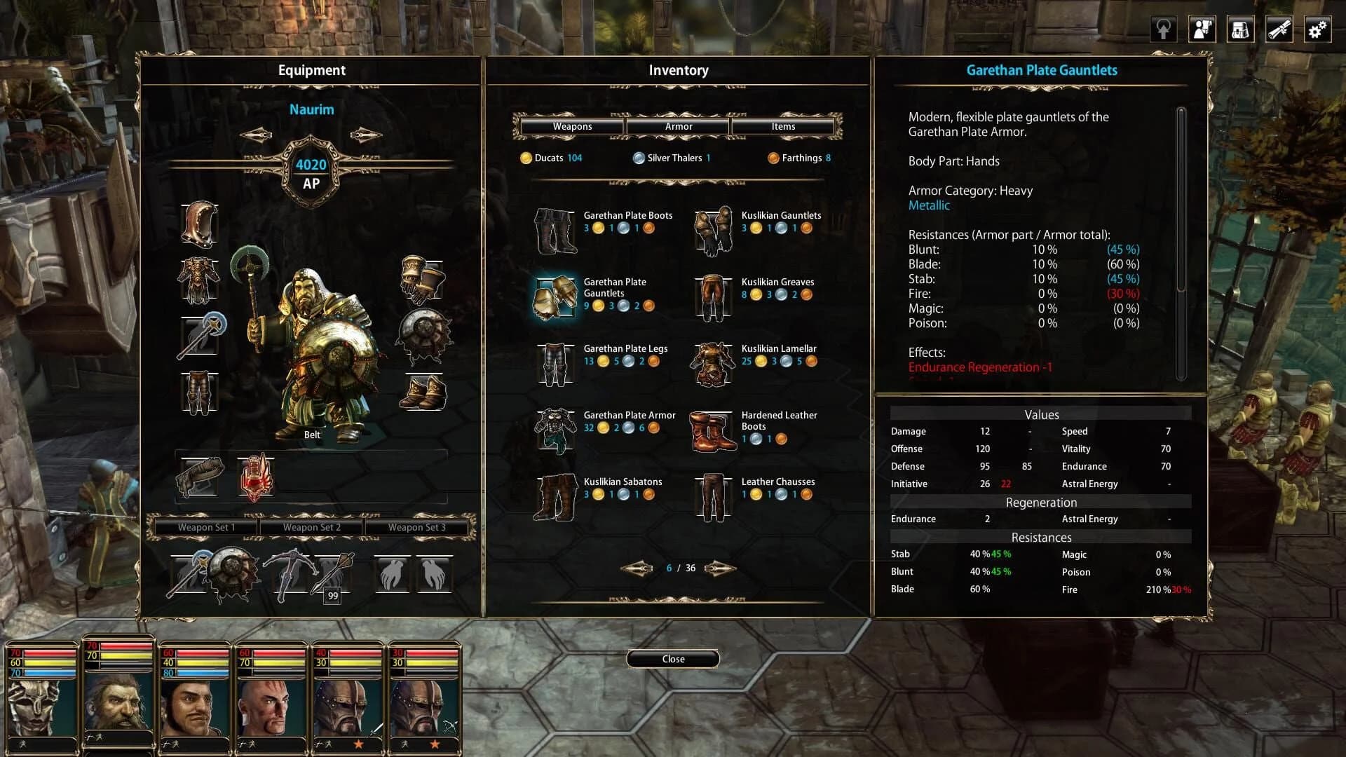 Blackguards 2 screenshot 1