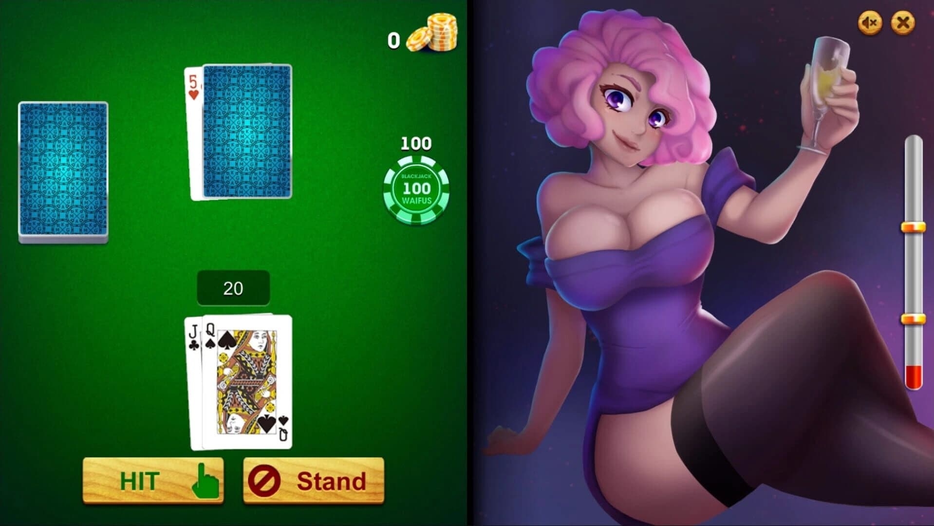 BlackJack and Waifus screenshot 4