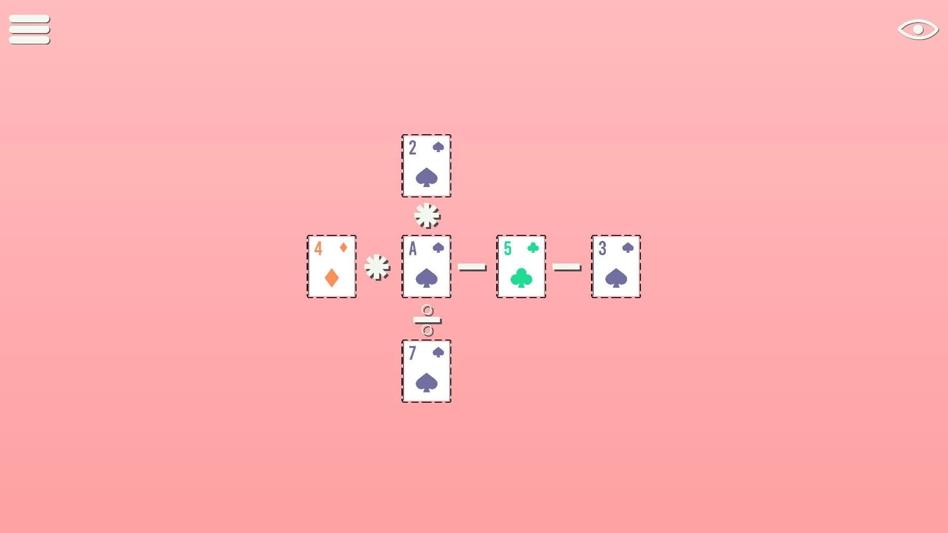 BlackJack Math Cross Numbers screenshot 4