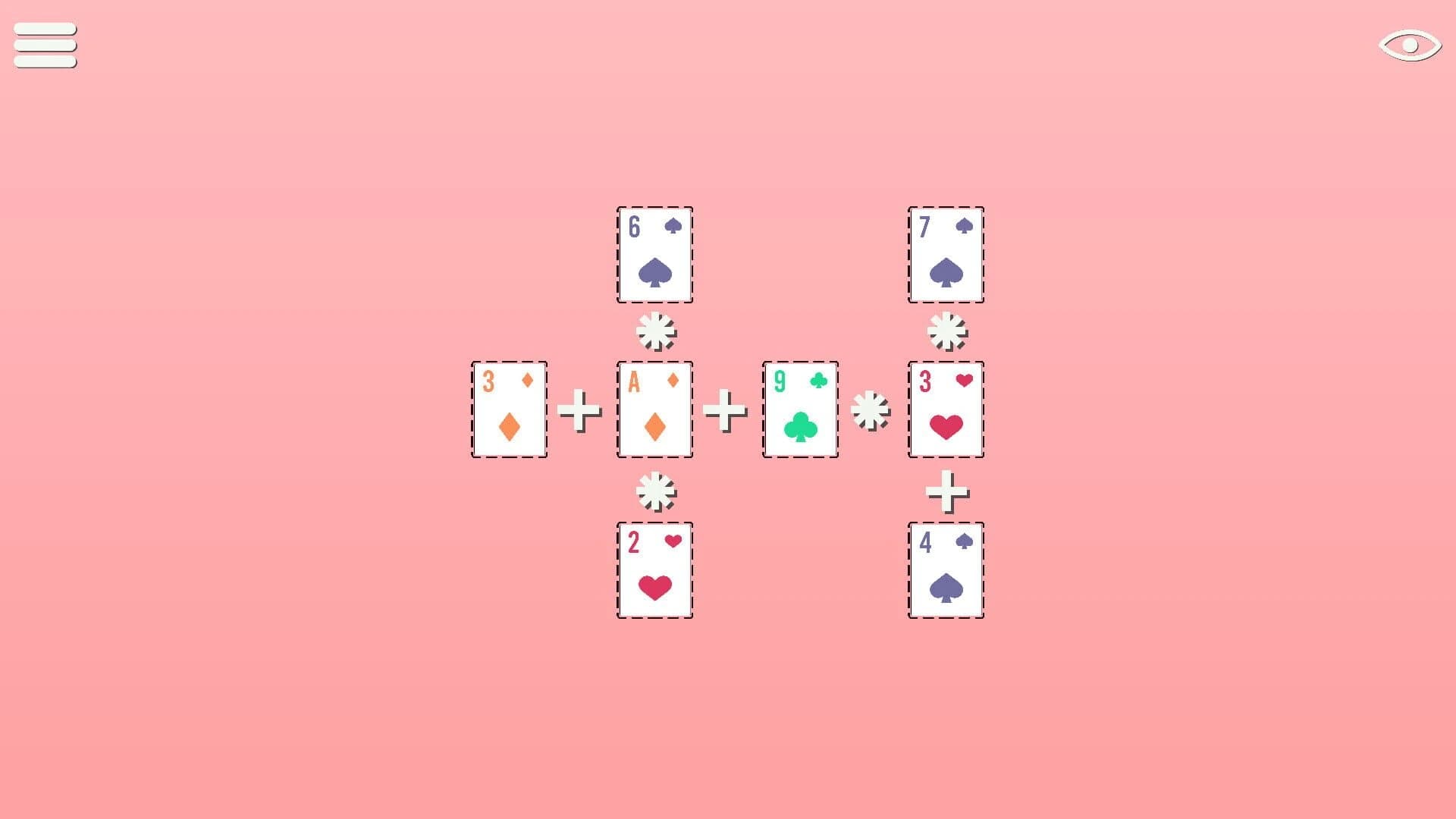 BlackJack Math Cross Numbers screenshot 5