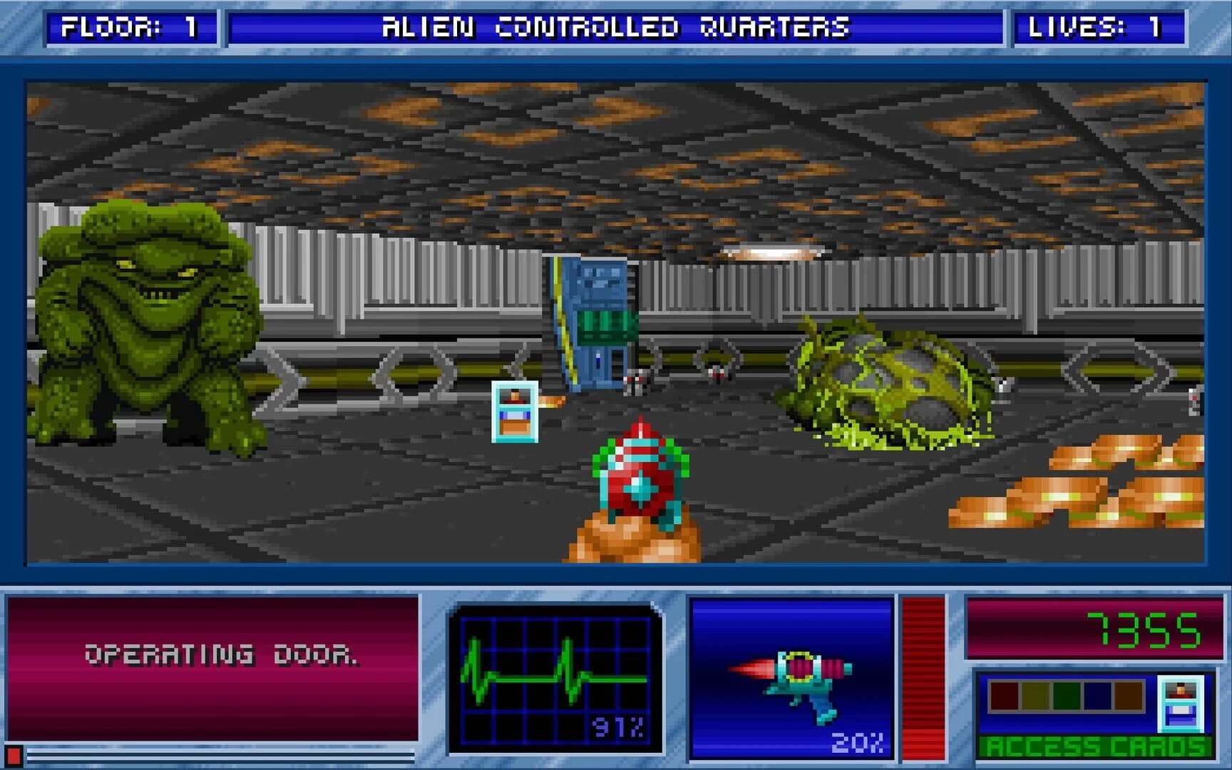 Blake Stone: Aliens of Gold screenshot 1