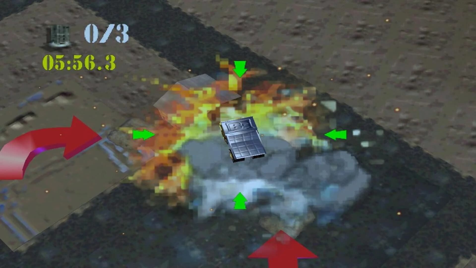 Blast Corps screenshot 1