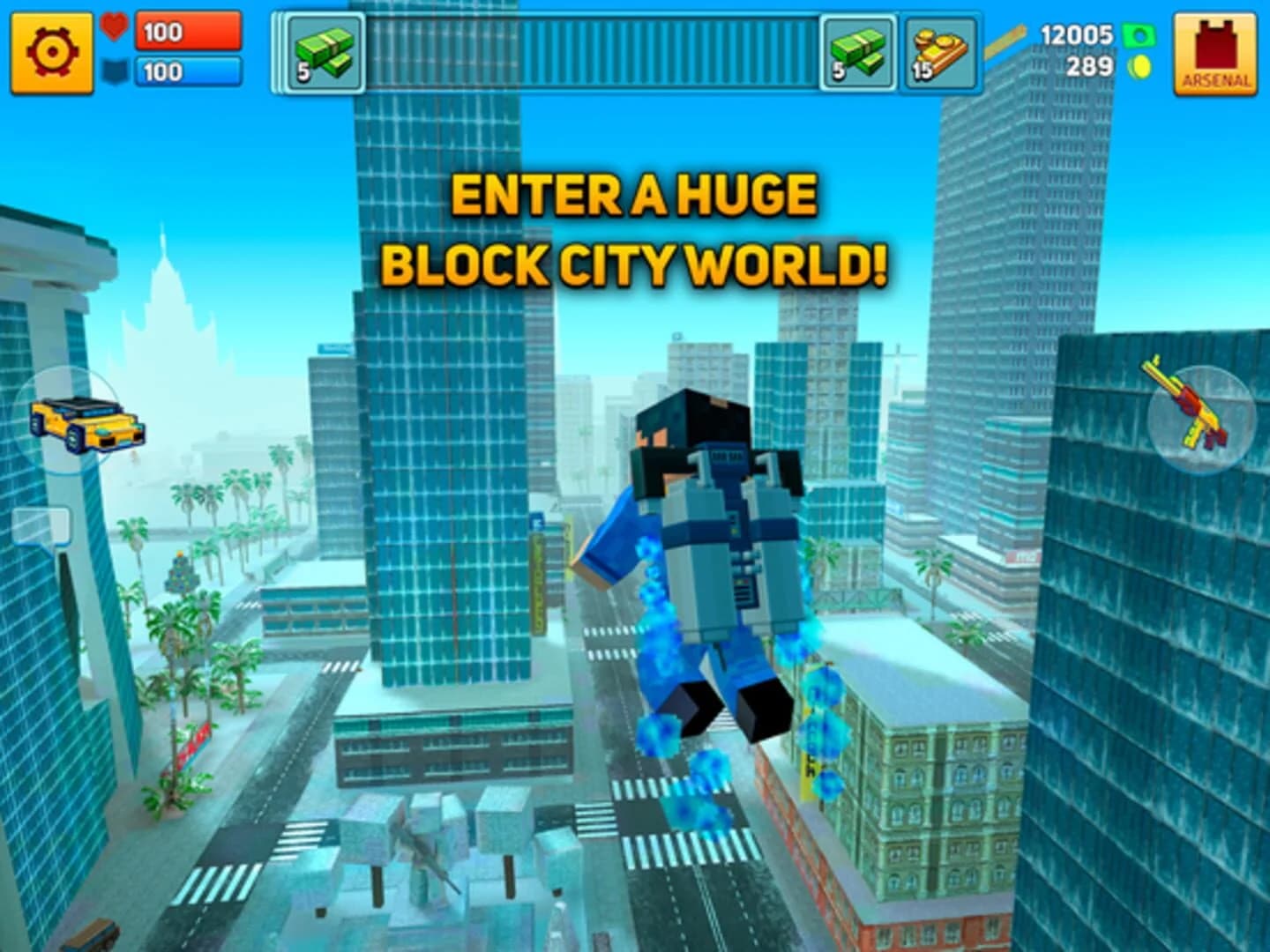 Block City Wars: Mafia Town screenshot 4