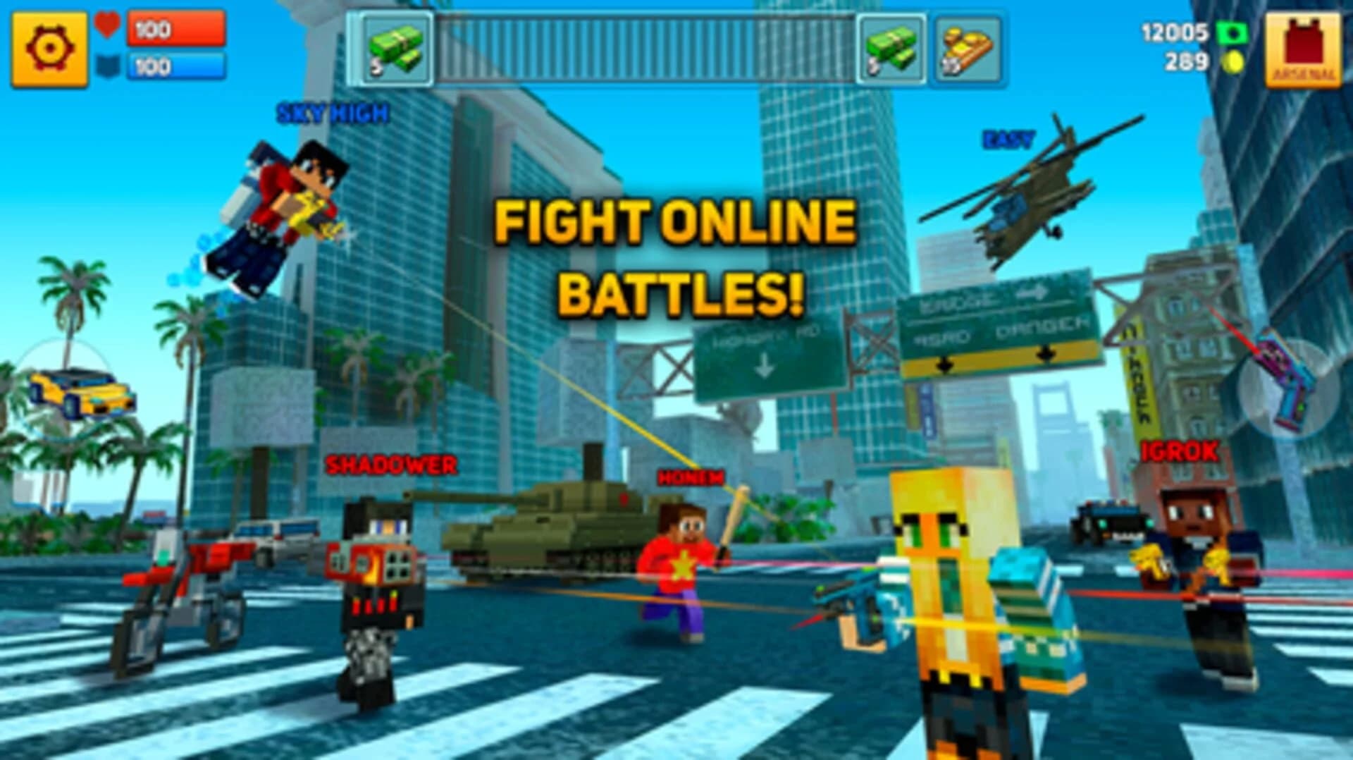 Block City Wars: Mafia Town screenshot 5