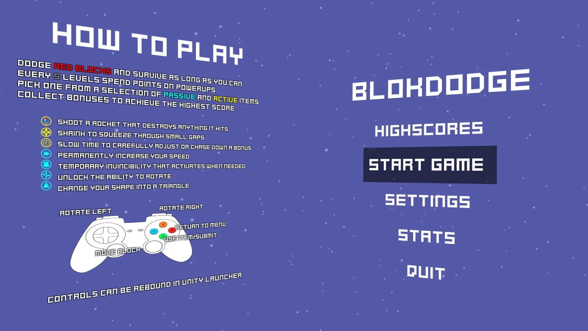 Blokdodge screenshot 2