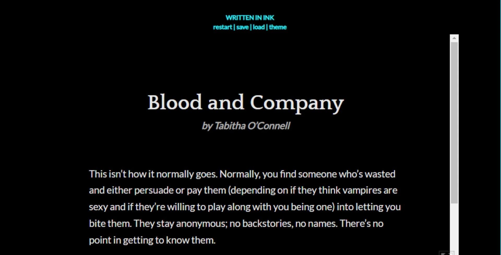 Blood & Company screenshot 1