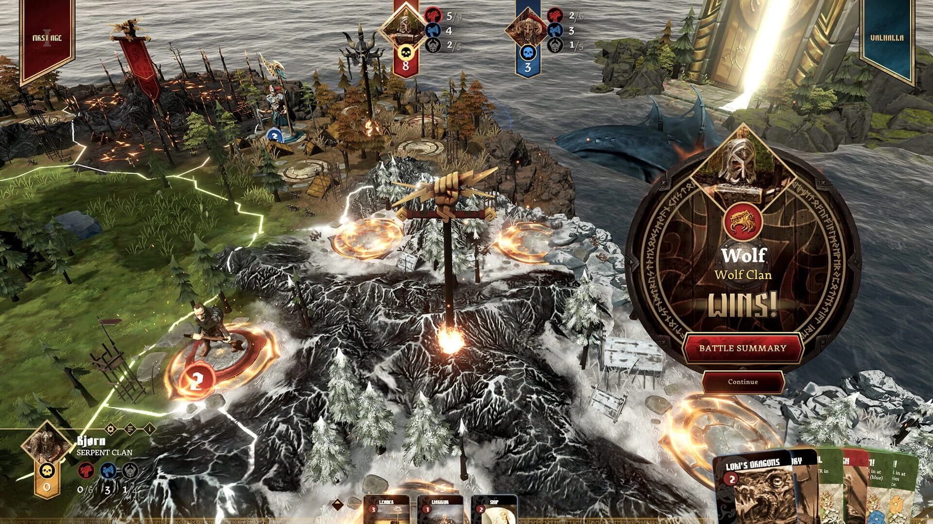 Blood Rage: Digital Edition screenshot 3