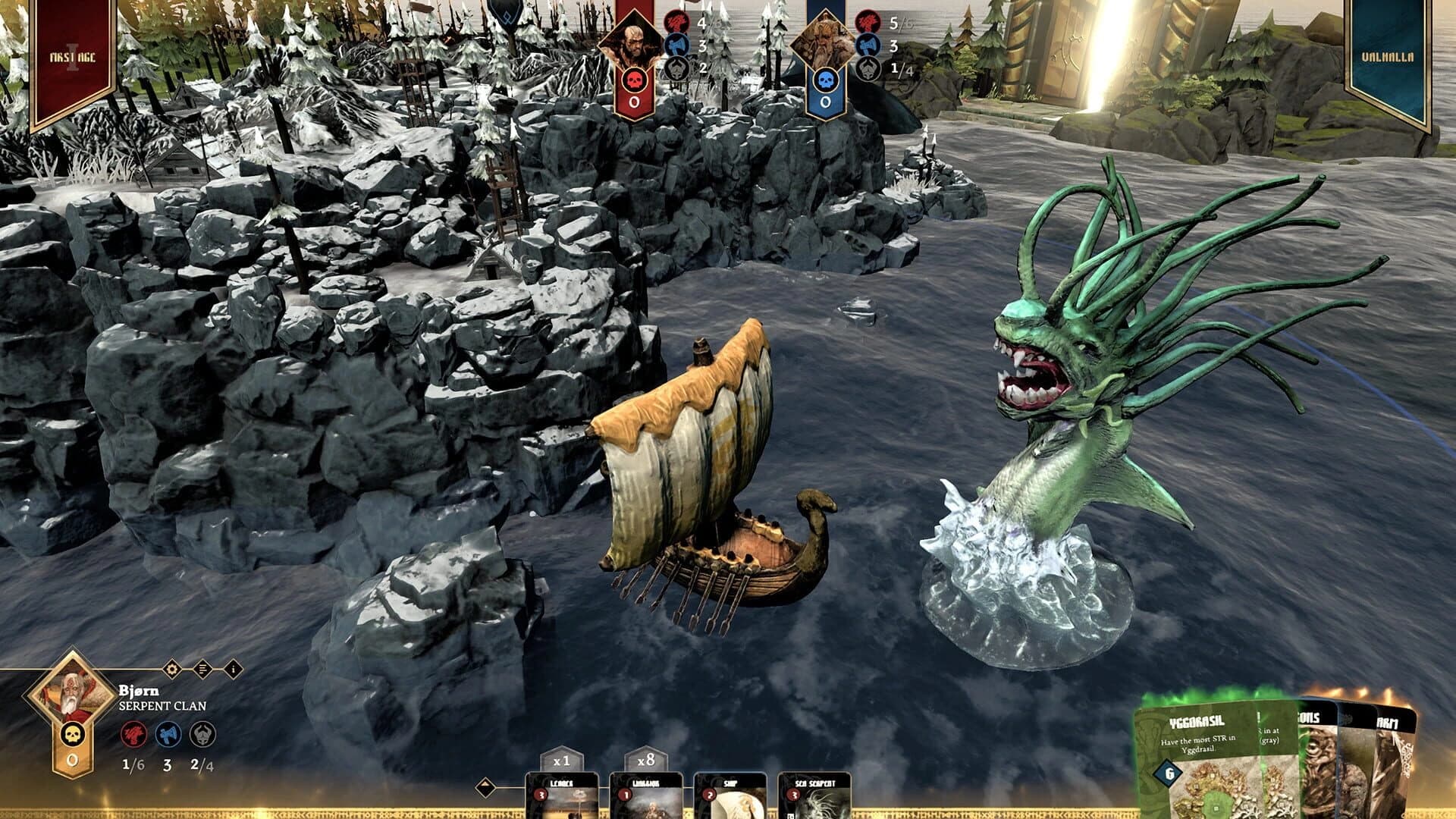 Blood Rage: Digital Edition screenshot 2