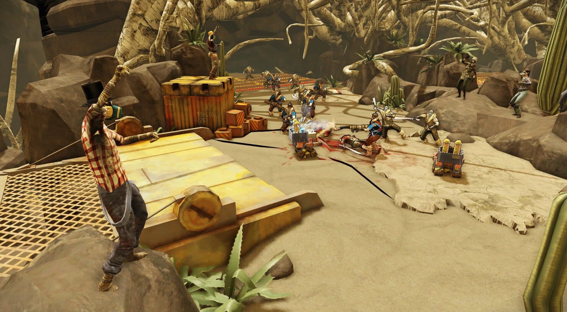 Bloodsports.TV: Blood Brawl screenshot 2