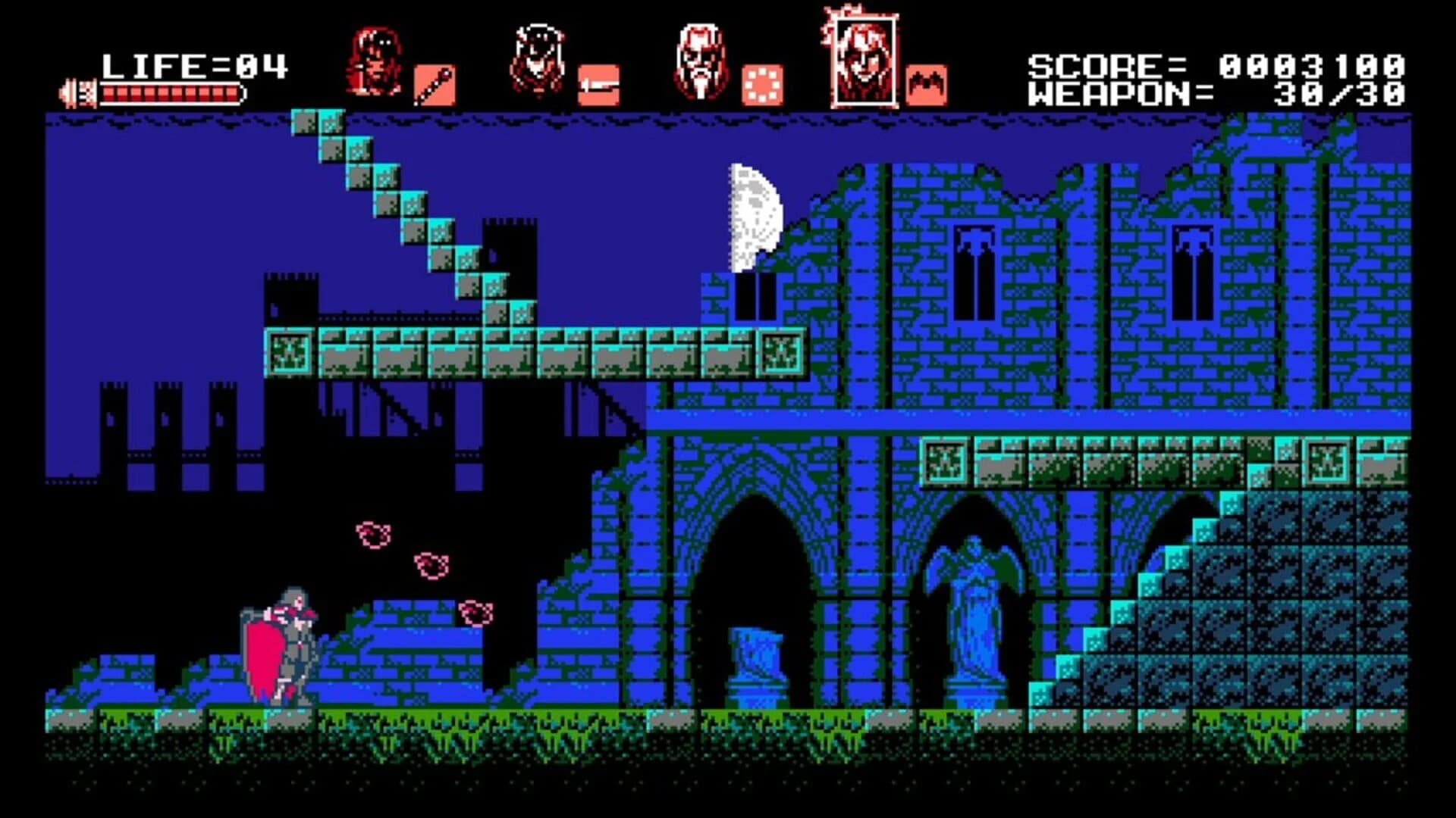 Bloodstained: Curse of the Moon screenshot 1