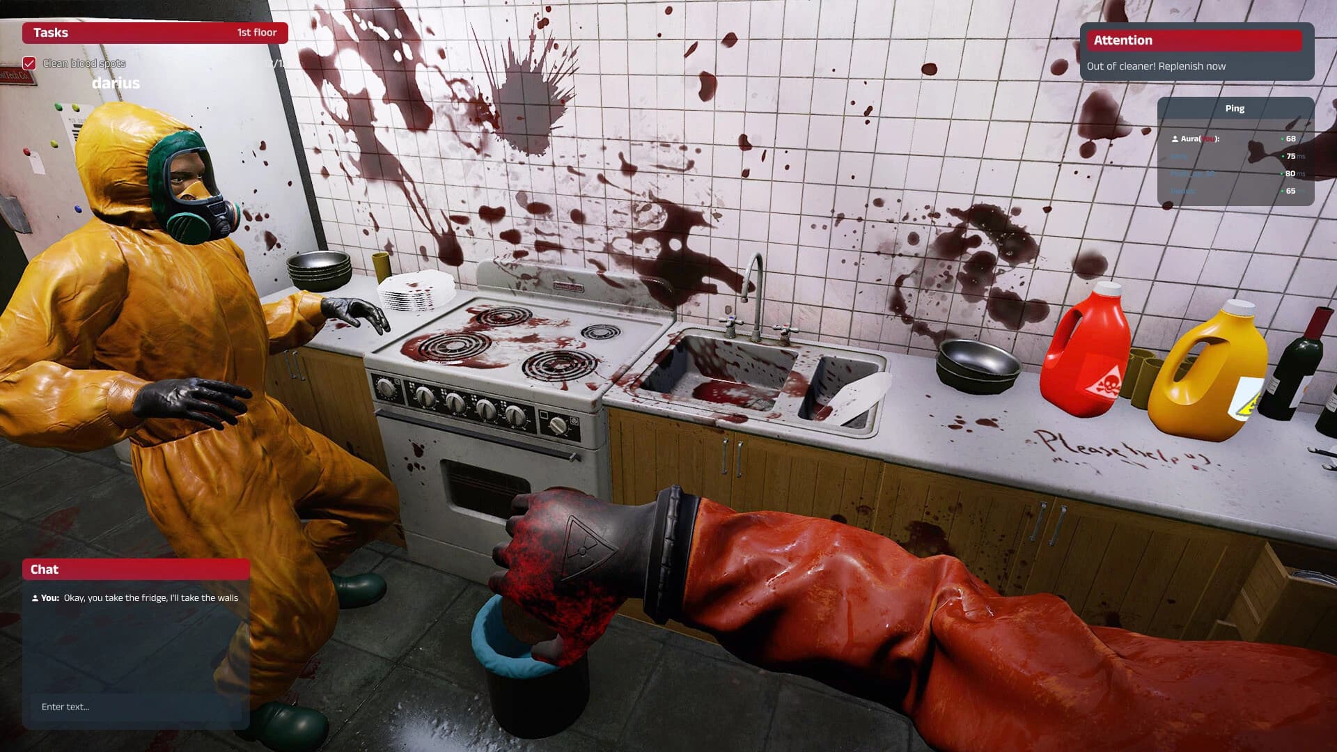 Bloody Cleanup Togheter screenshot 3