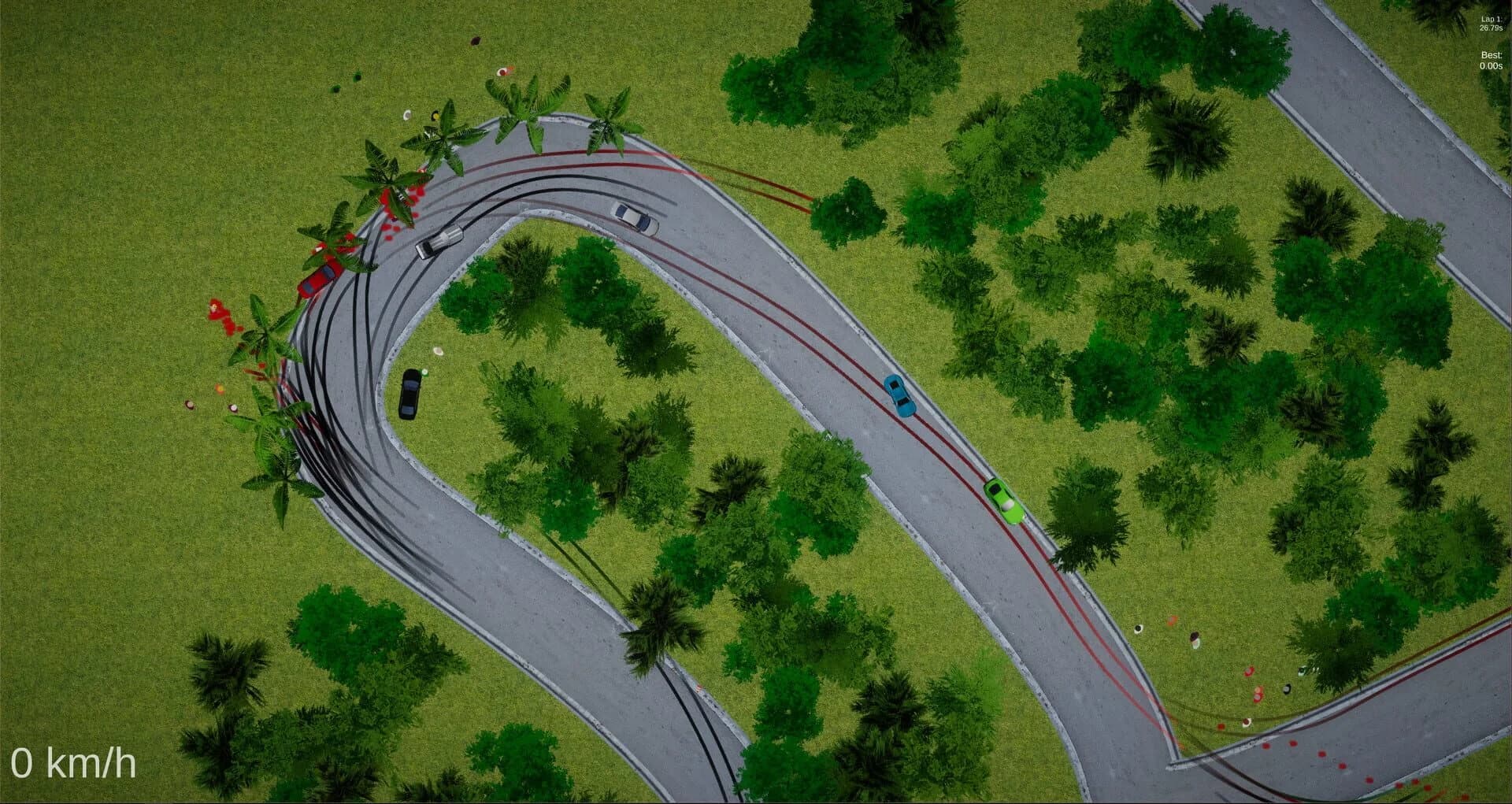 Bloody Rally Simulator screenshot 1