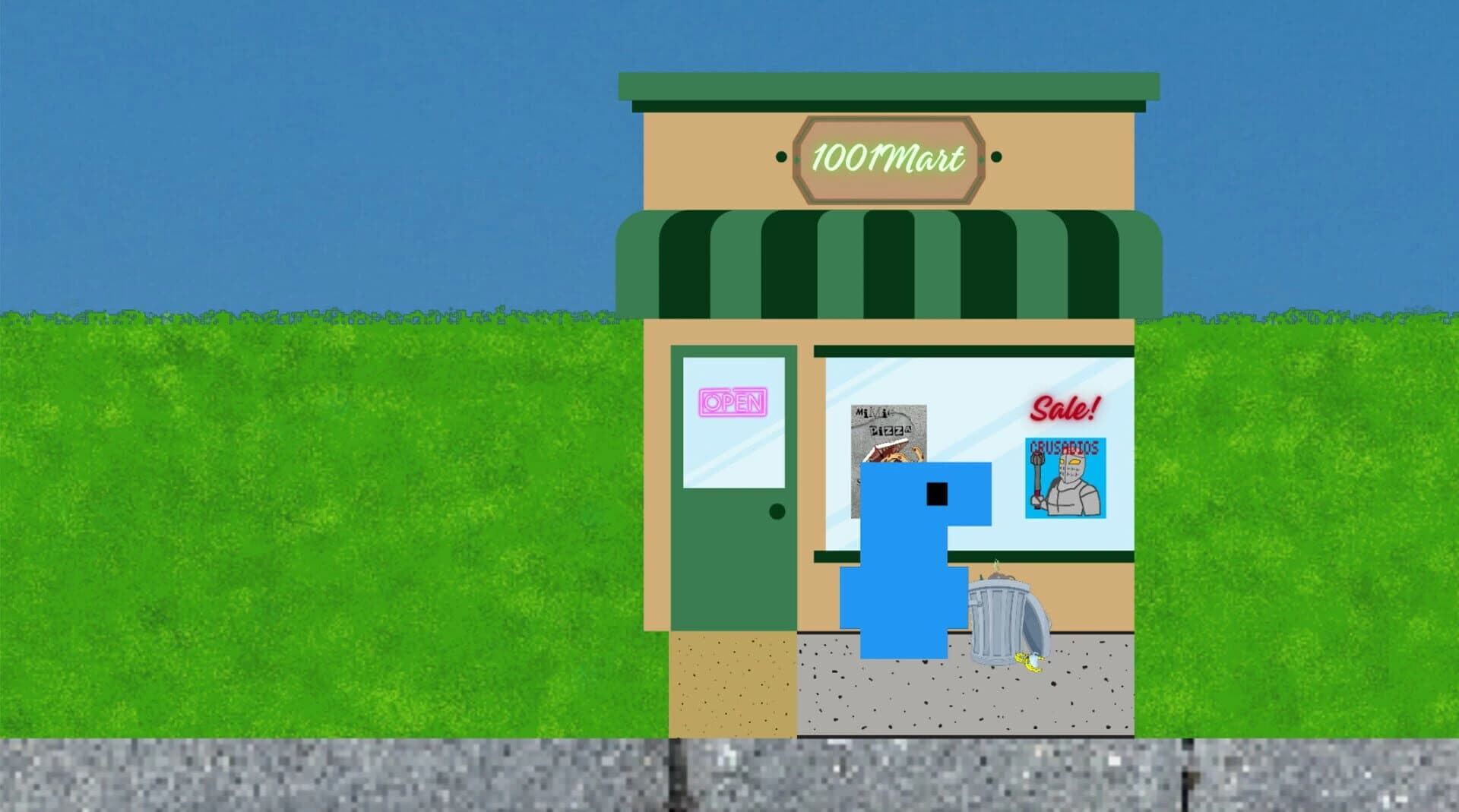 Blu-dude in the Quest of Reality in Time screenshot 4