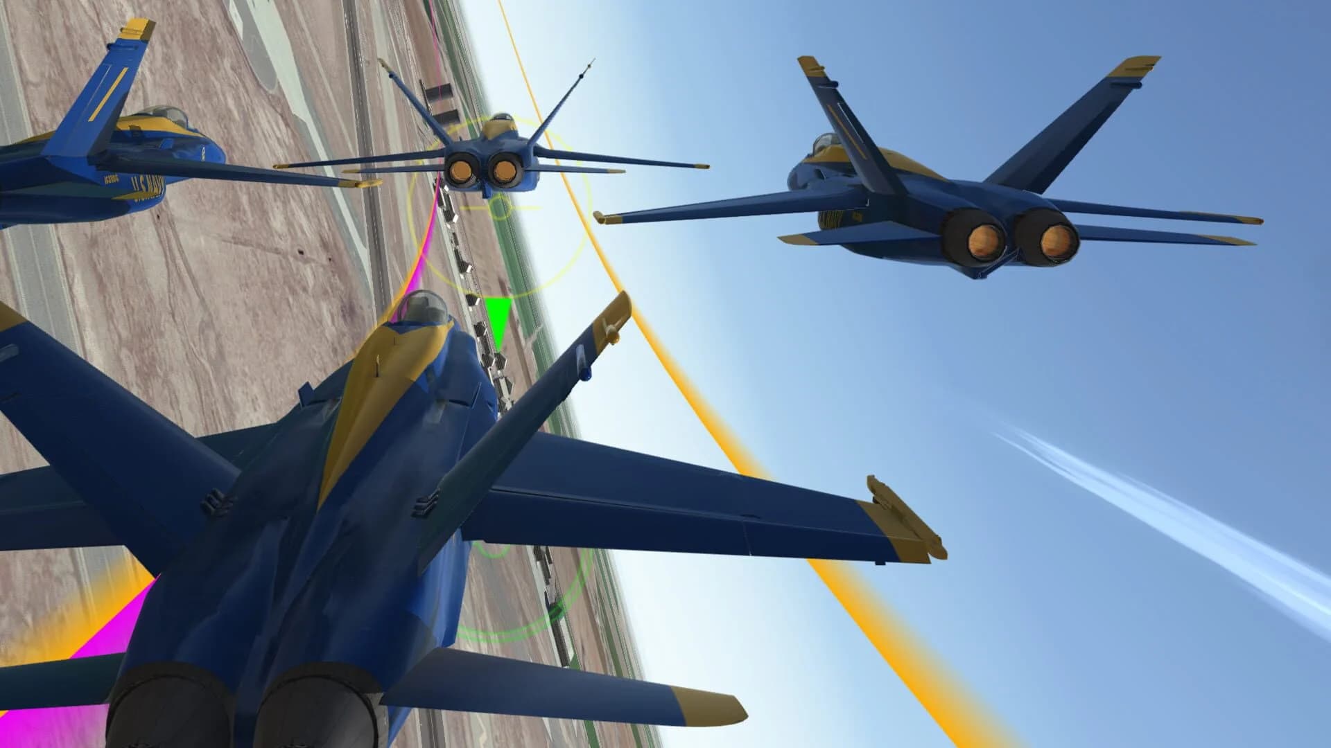 Blue Angels Aerobatic Flight Simulator screenshot 2