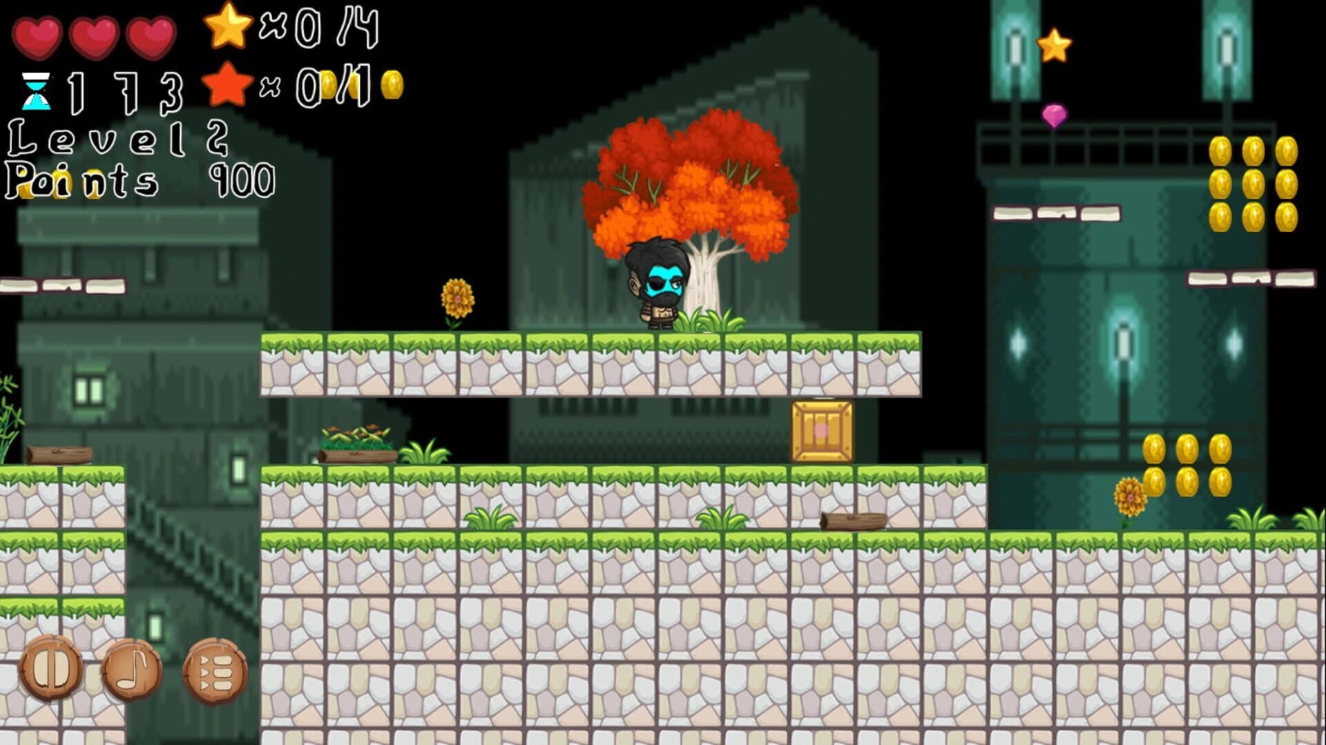 Blue Barbarian Man screenshot 5