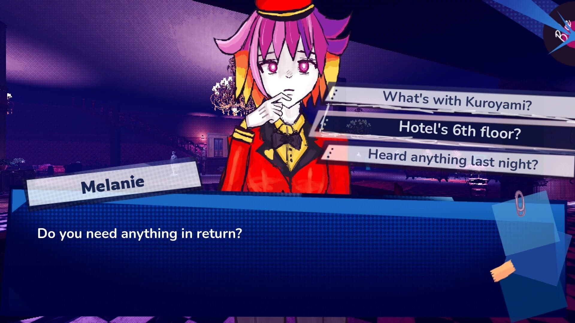 Blue Detective: A Hotel in Scarlet screenshot 5