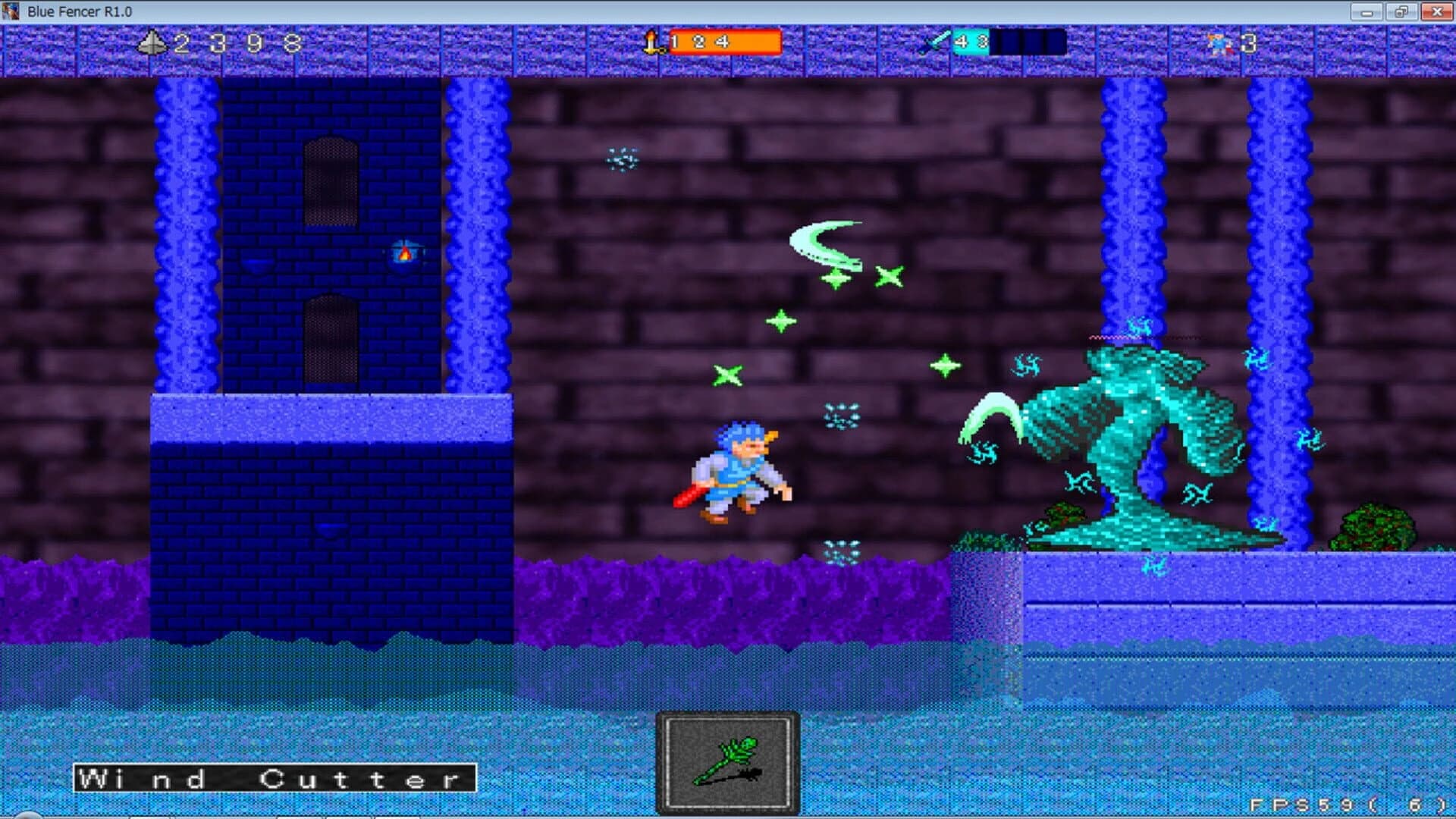 Blue fencer Resurrection screenshot 5