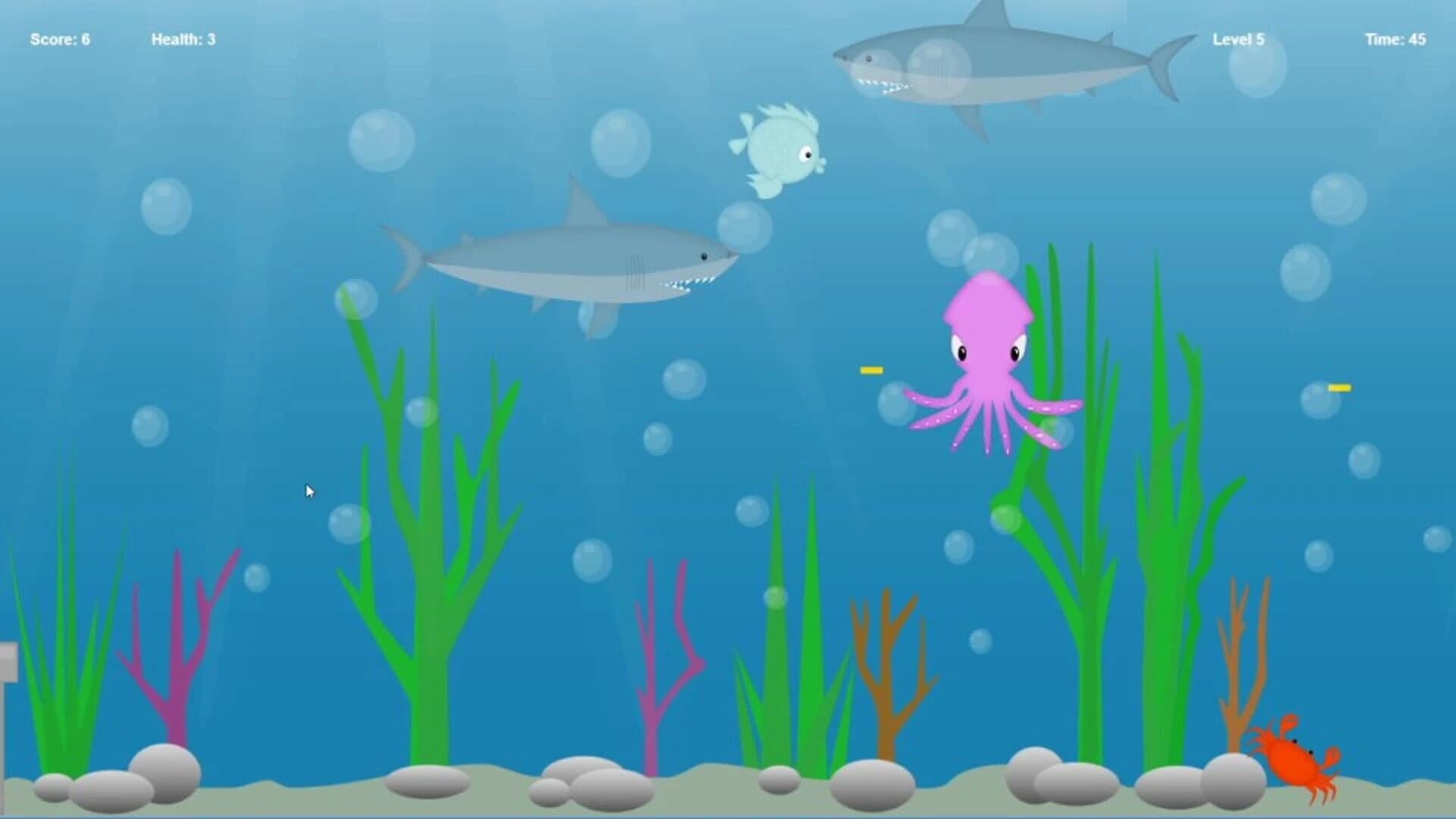 Blue Fish and Underwater Worlds screenshot 4