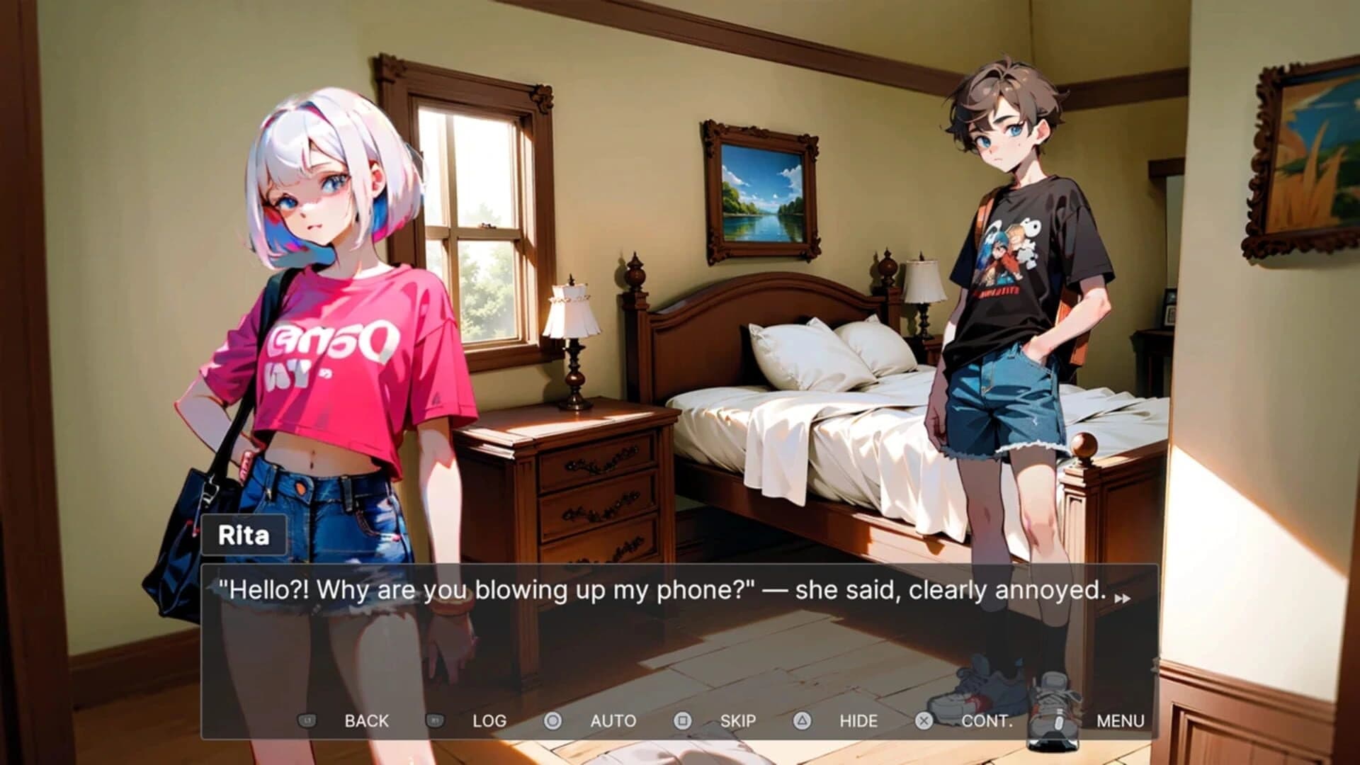 Blue Notebook screenshot 2