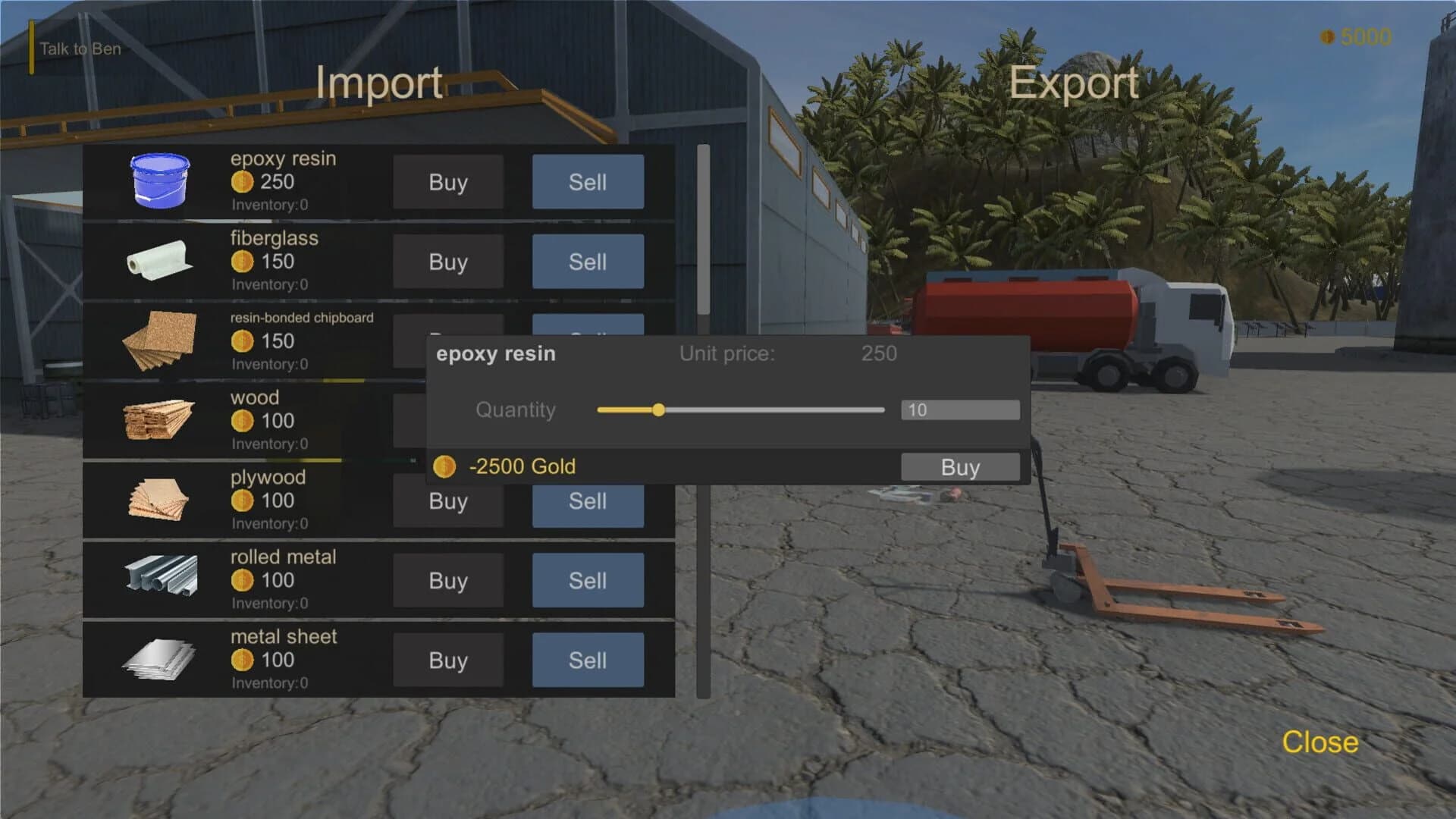 Boat Builder: Andy's Story screenshot 1