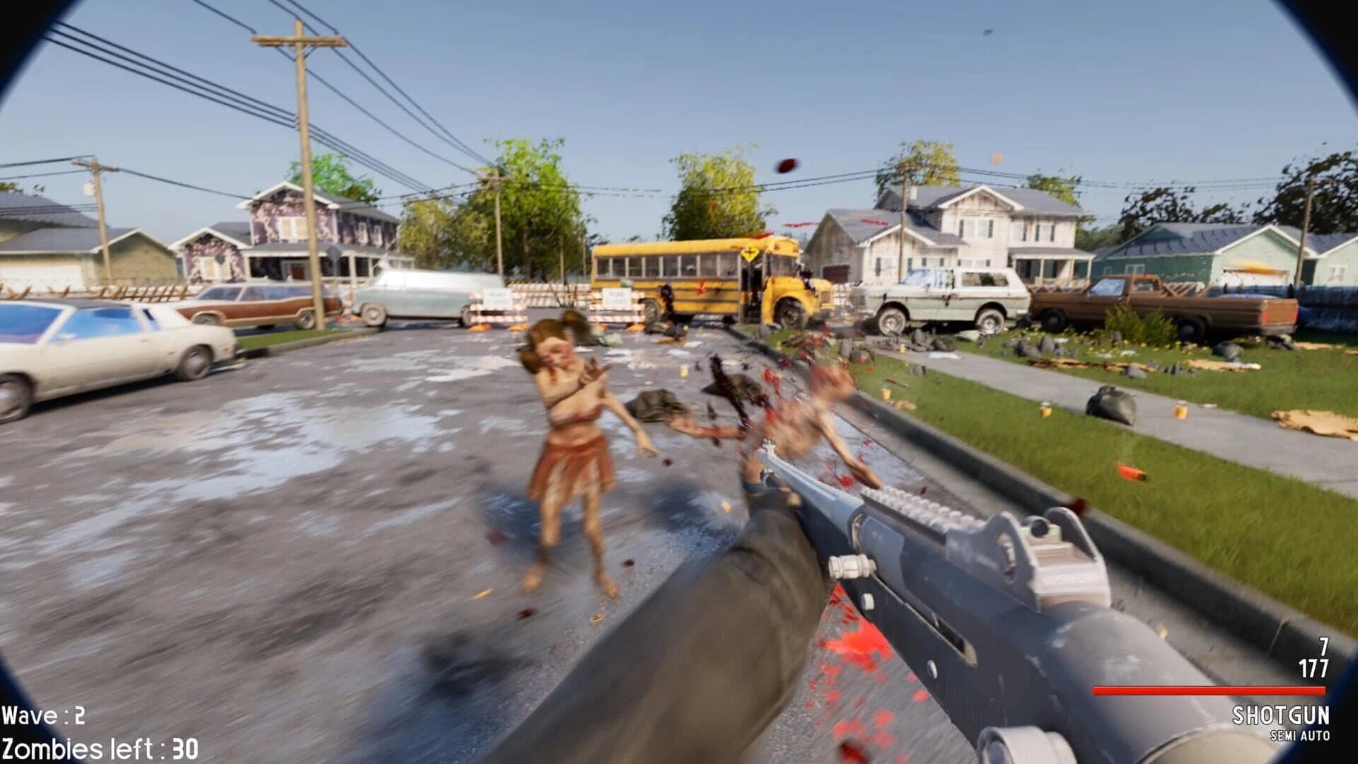 BodyCam Zombie Waves screenshot 14