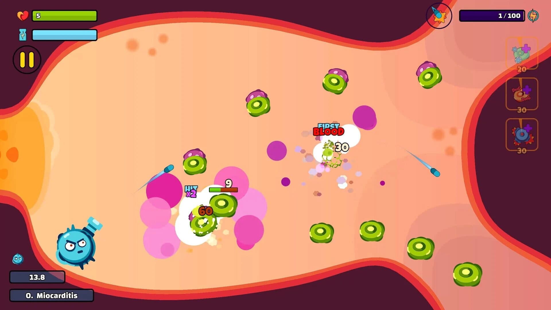 Bodyguard: Cellwars screenshot 1