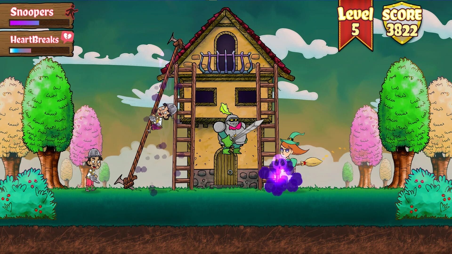 Bogdan's HeartQuest: The Invader Slayer screenshot 2