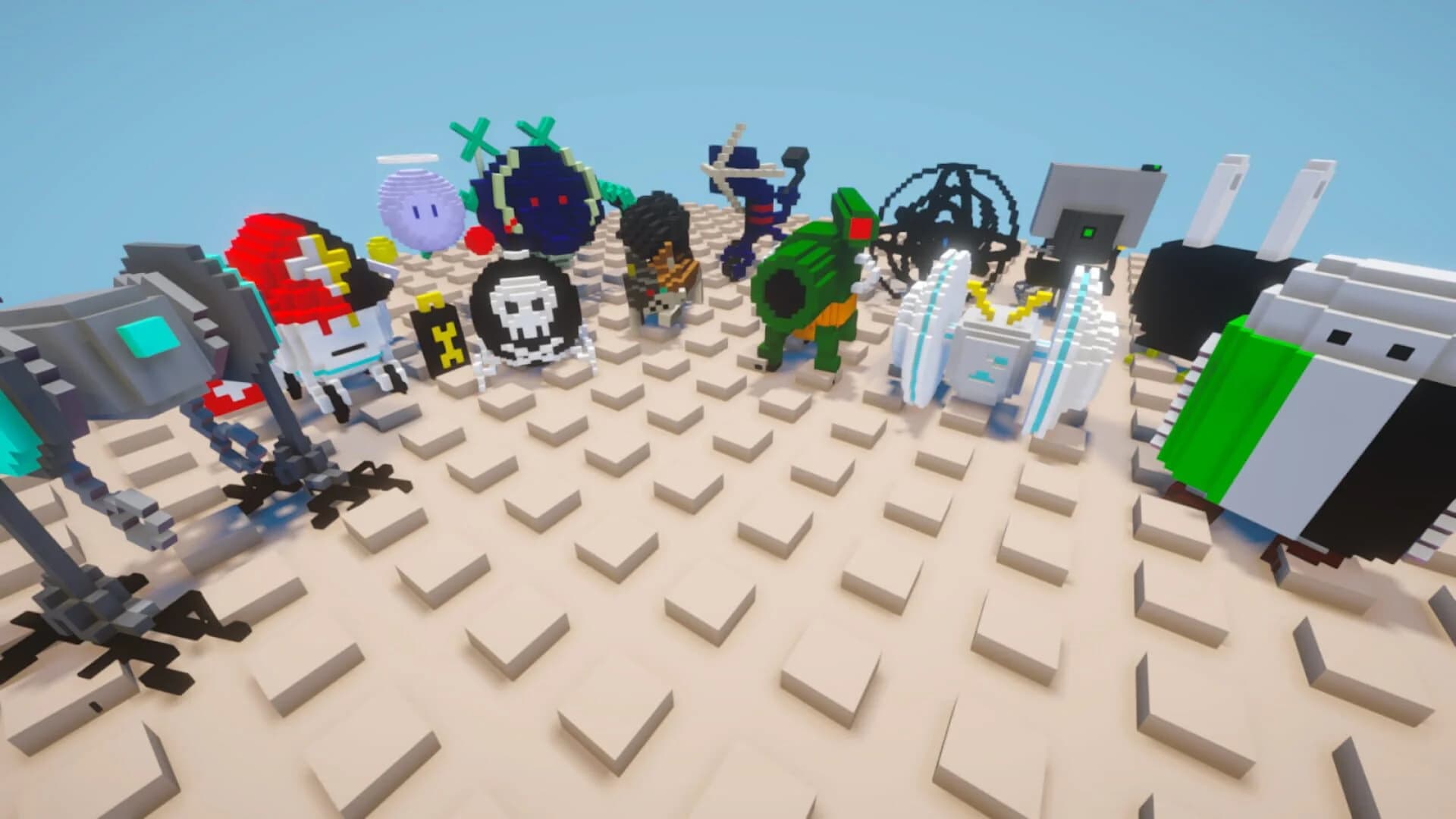 BokuRobo: Boxed Cell Robot Armies screenshot 1