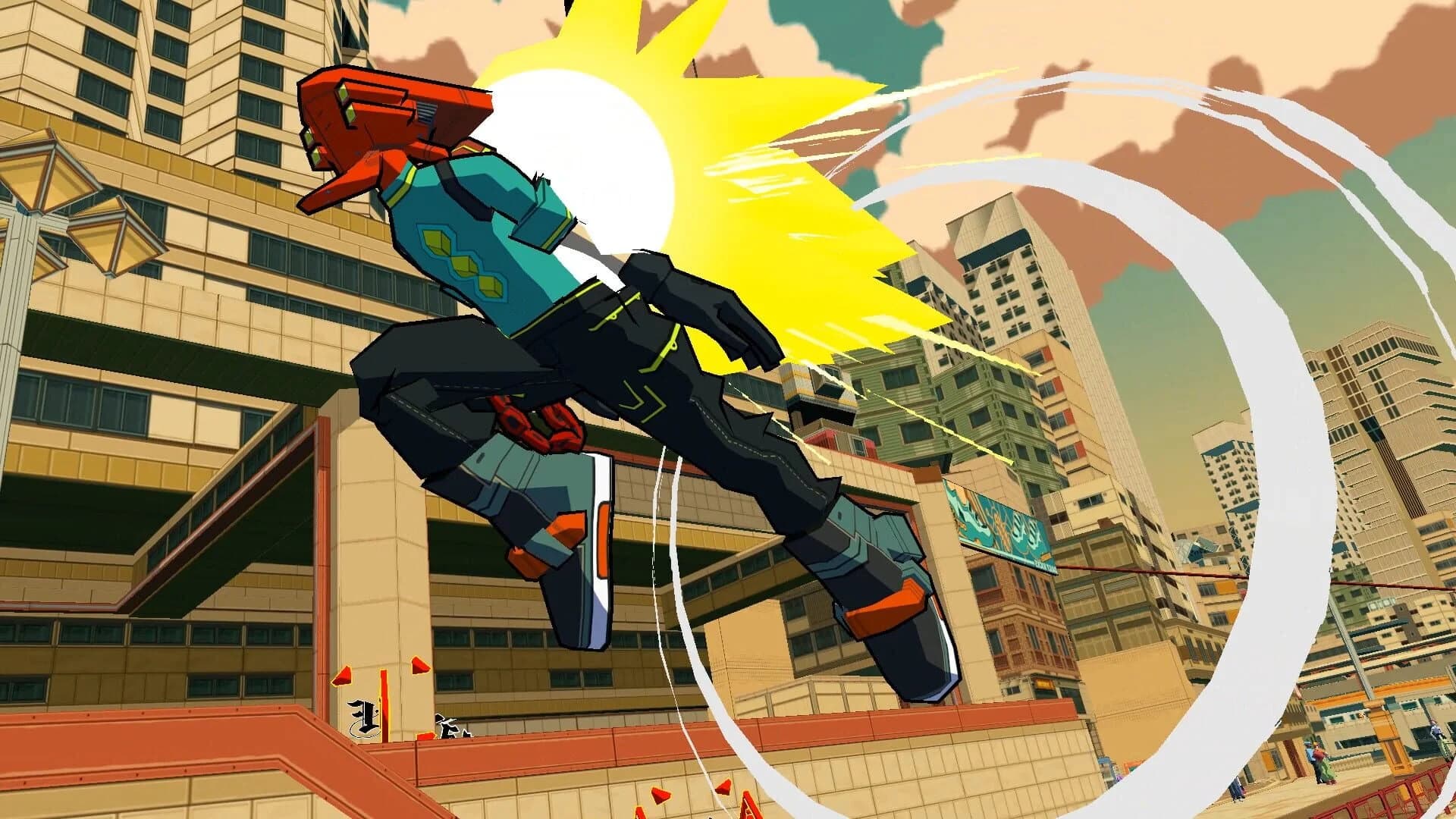 Bomb Rush Cyberfunk screenshot 1