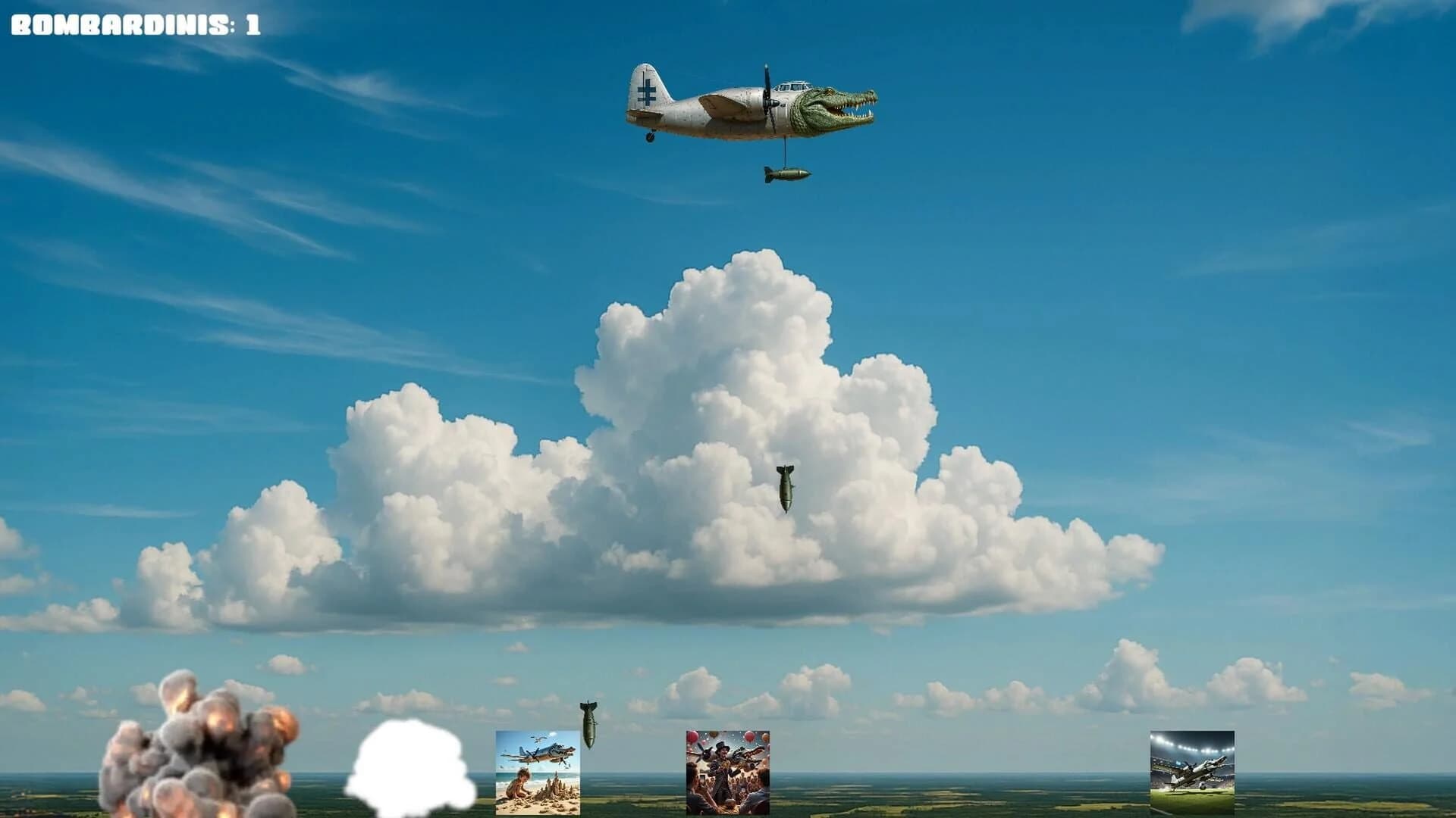 Bombardiro Crocodilo Simulator screenshot 1