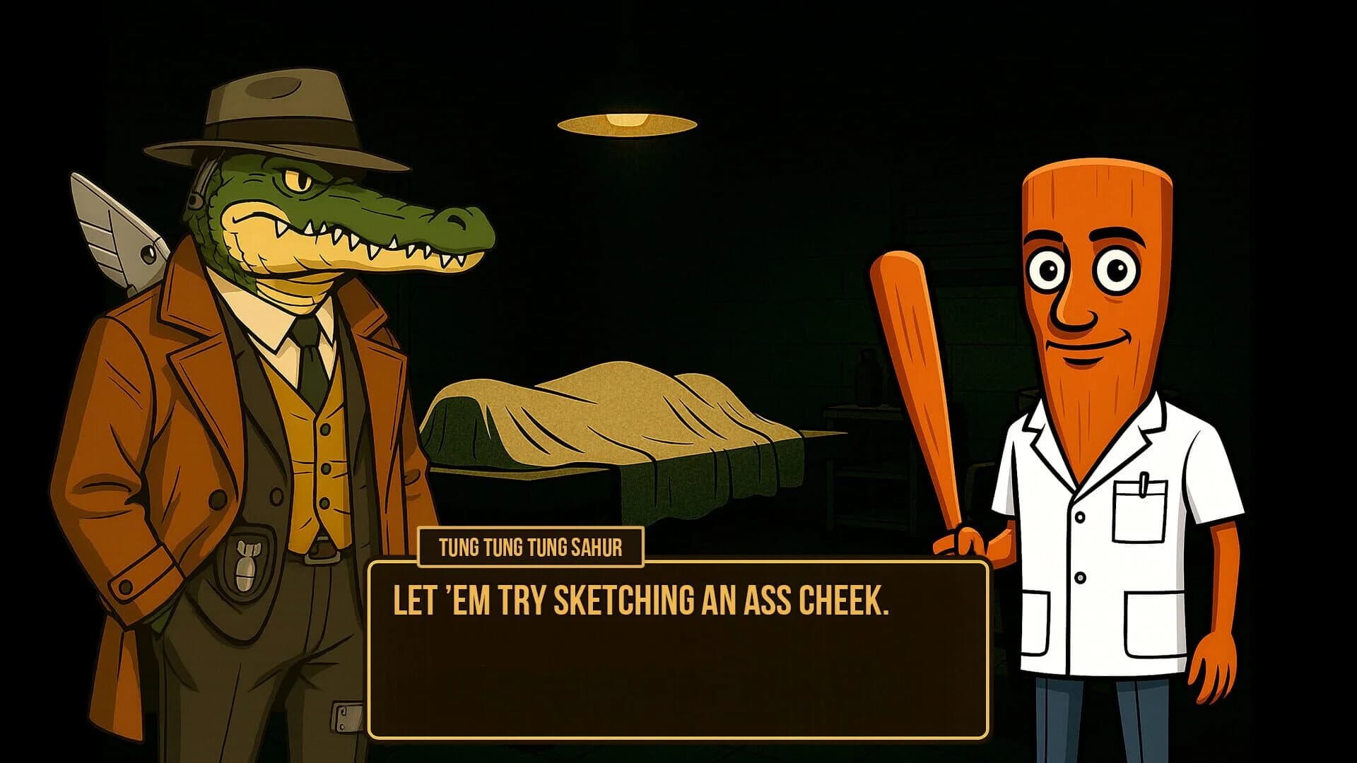 Bombardiro Crocodilo: The Naked Clue screenshot 2