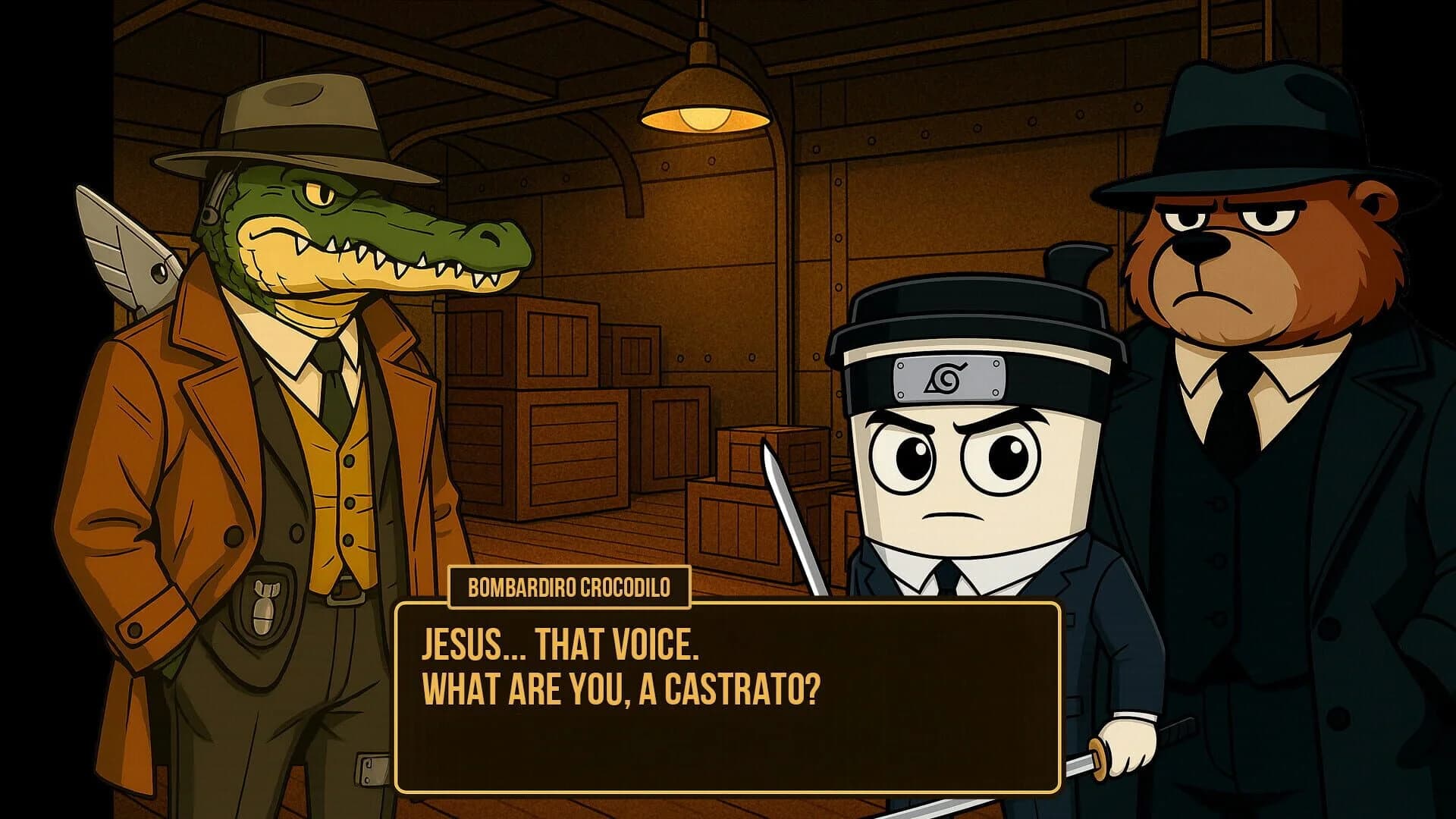 Bombardiro Crocodilo: The Naked Clue screenshot 3