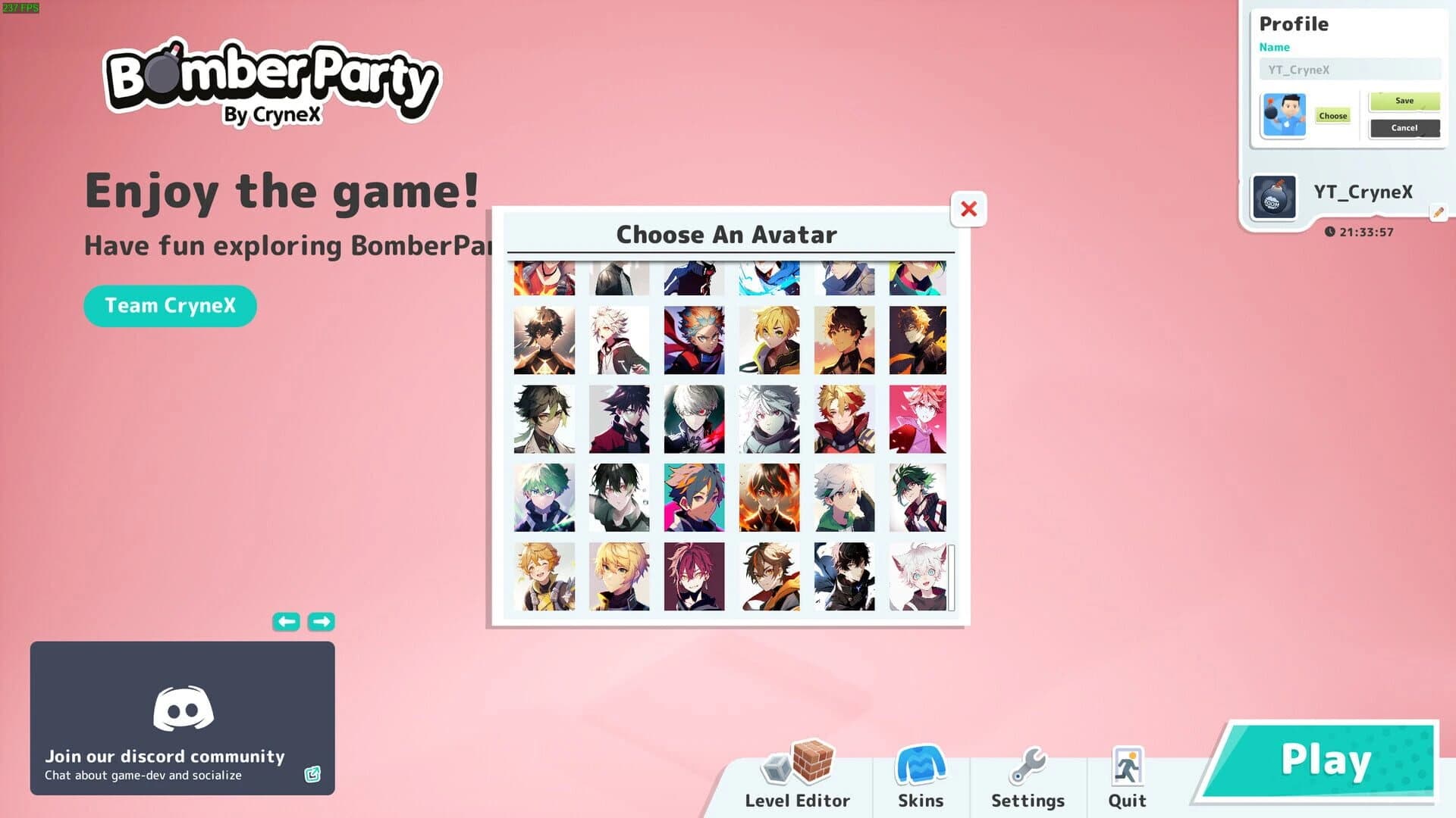 Bomber Party: Anime Avatars screenshot 4