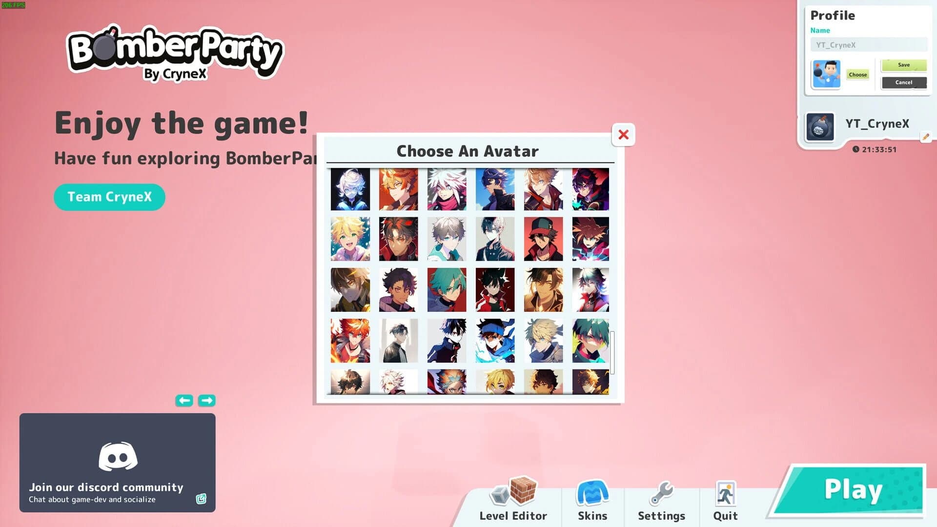 Bomber Party: Anime Avatars screenshot 2