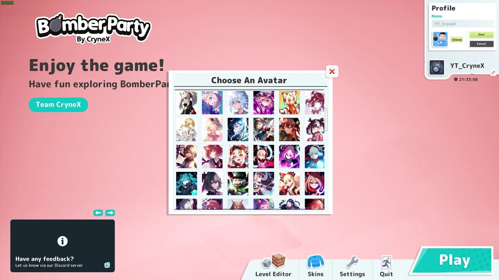 Bomber Party: Anime Avatars screenshot 3