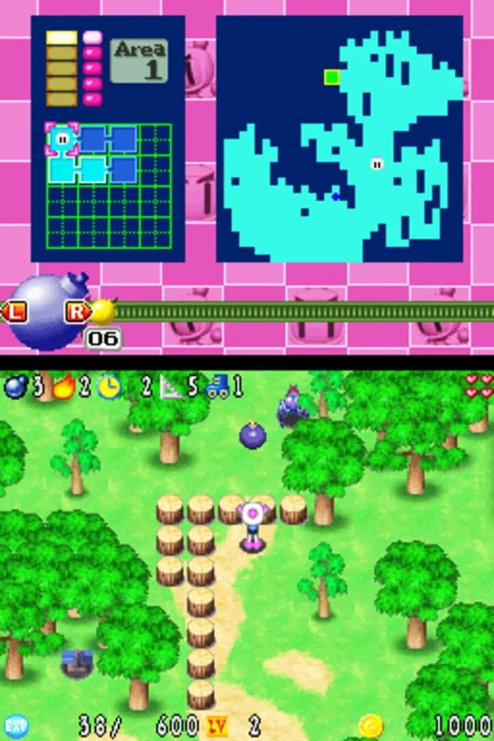 Bomberman Story DS screenshot 2
