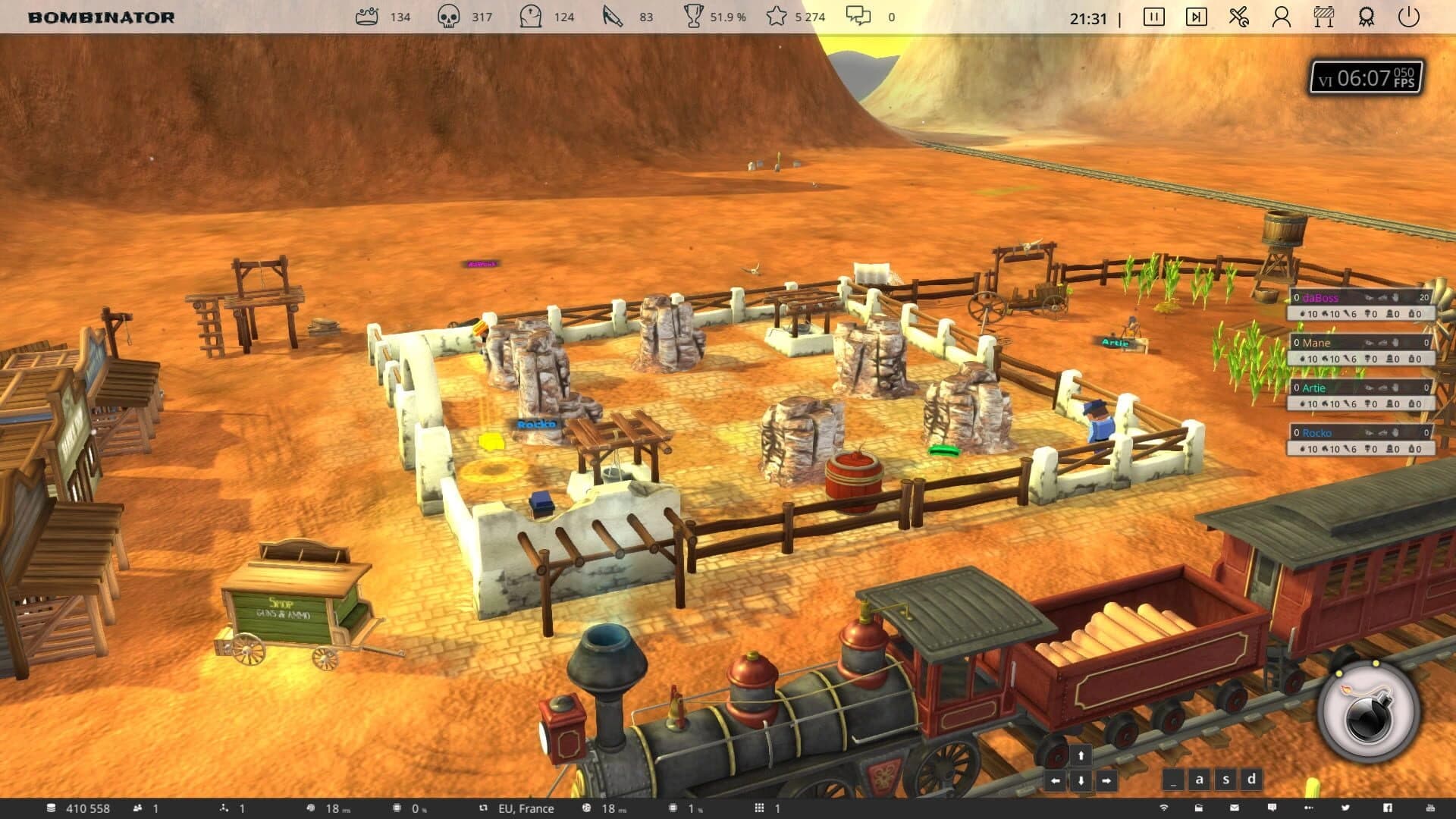 Bombinator screenshot 2