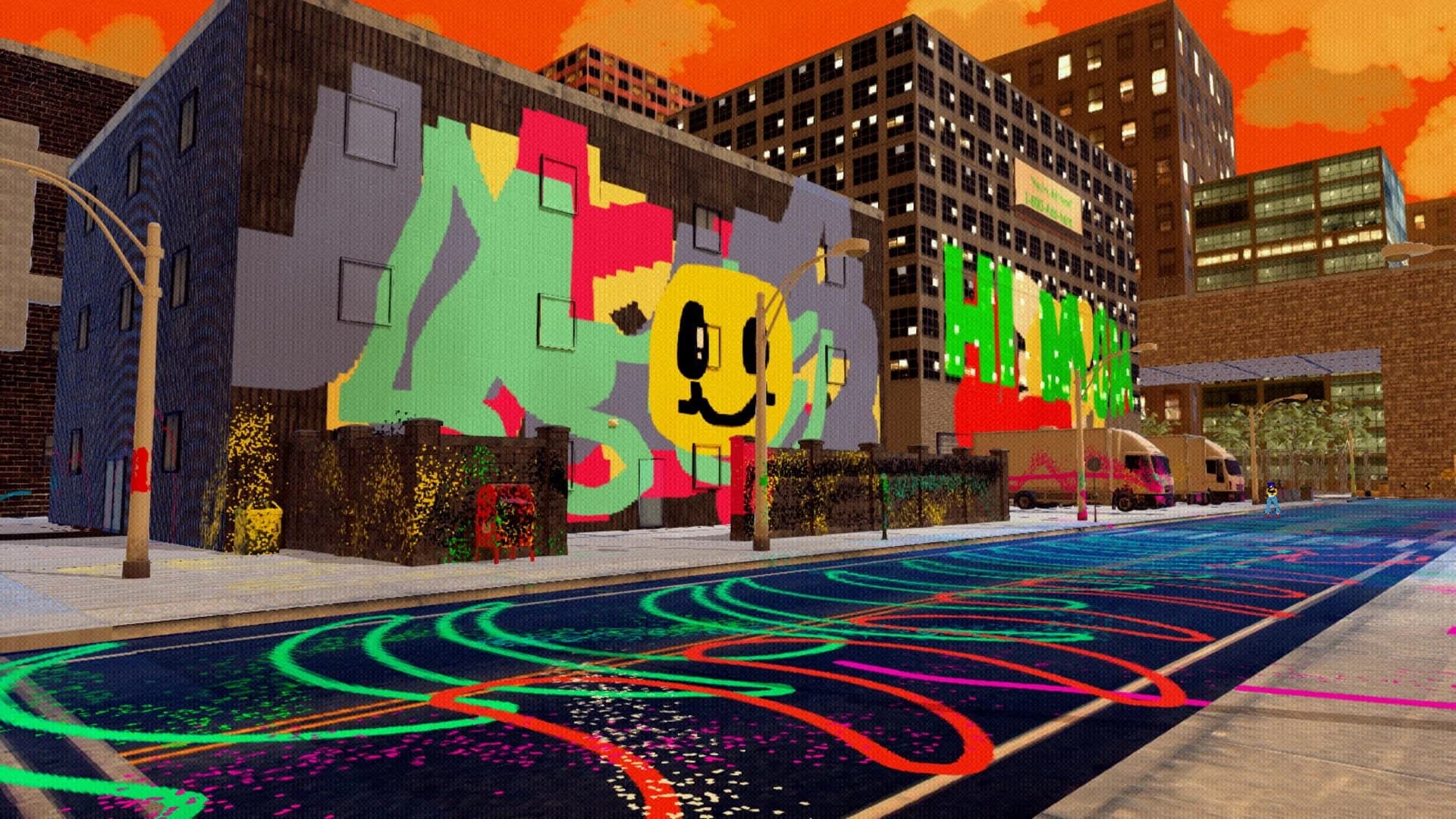 Bombing!! 2: A Graffiti Paradise screenshot 2