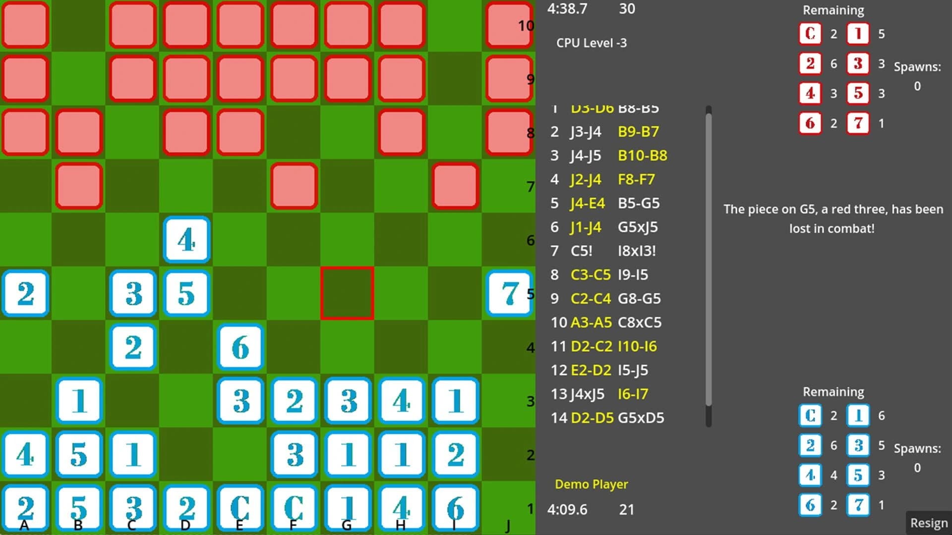 Bonaparte's Bluff screenshot 2