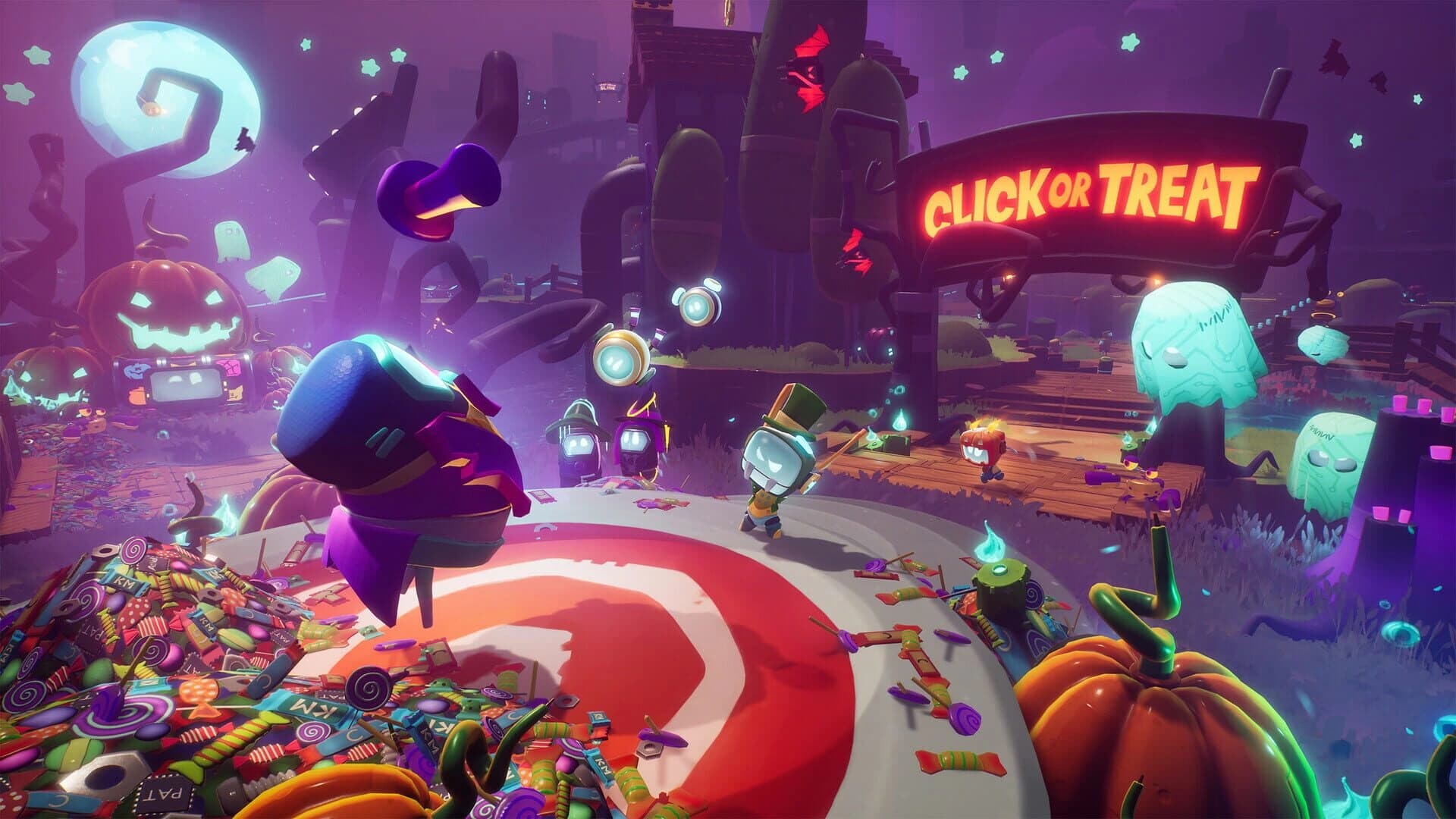 Boti: Byteland Overclocked - Click or Treat screenshot 4