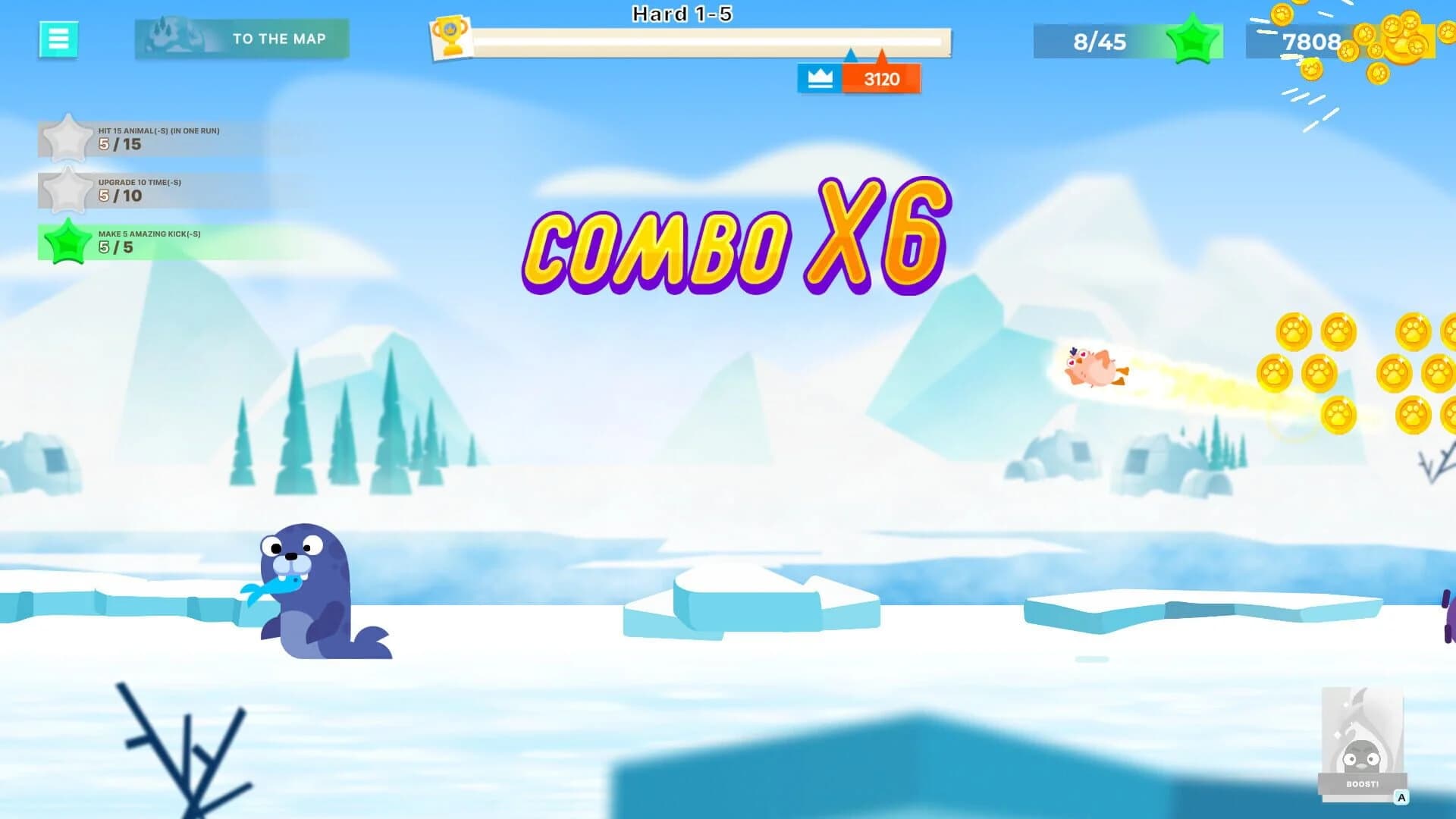 Bouncemasters 2: Pengu Throw screenshot 4
