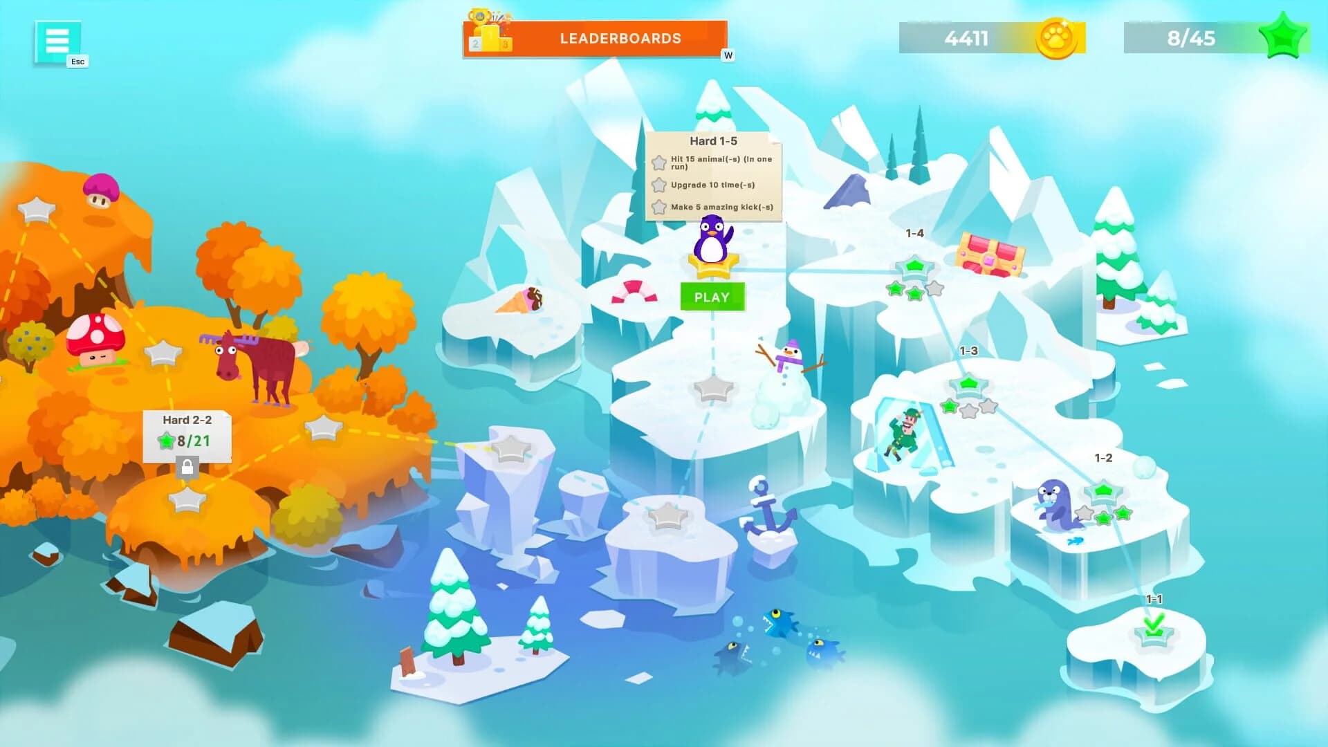Bouncemasters 2: Pengu Throw screenshot 5