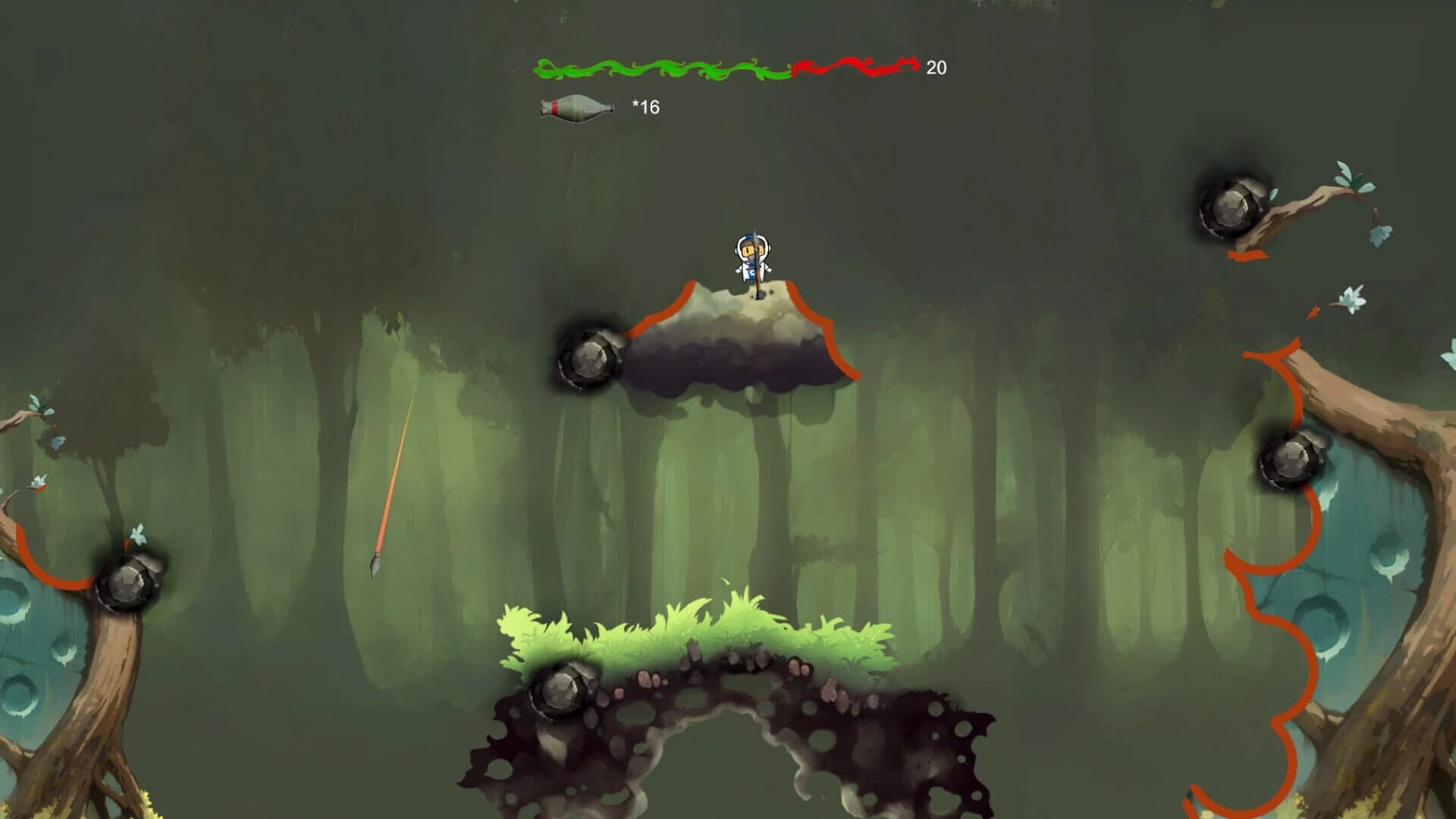 Bouncing Missile screenshot 5