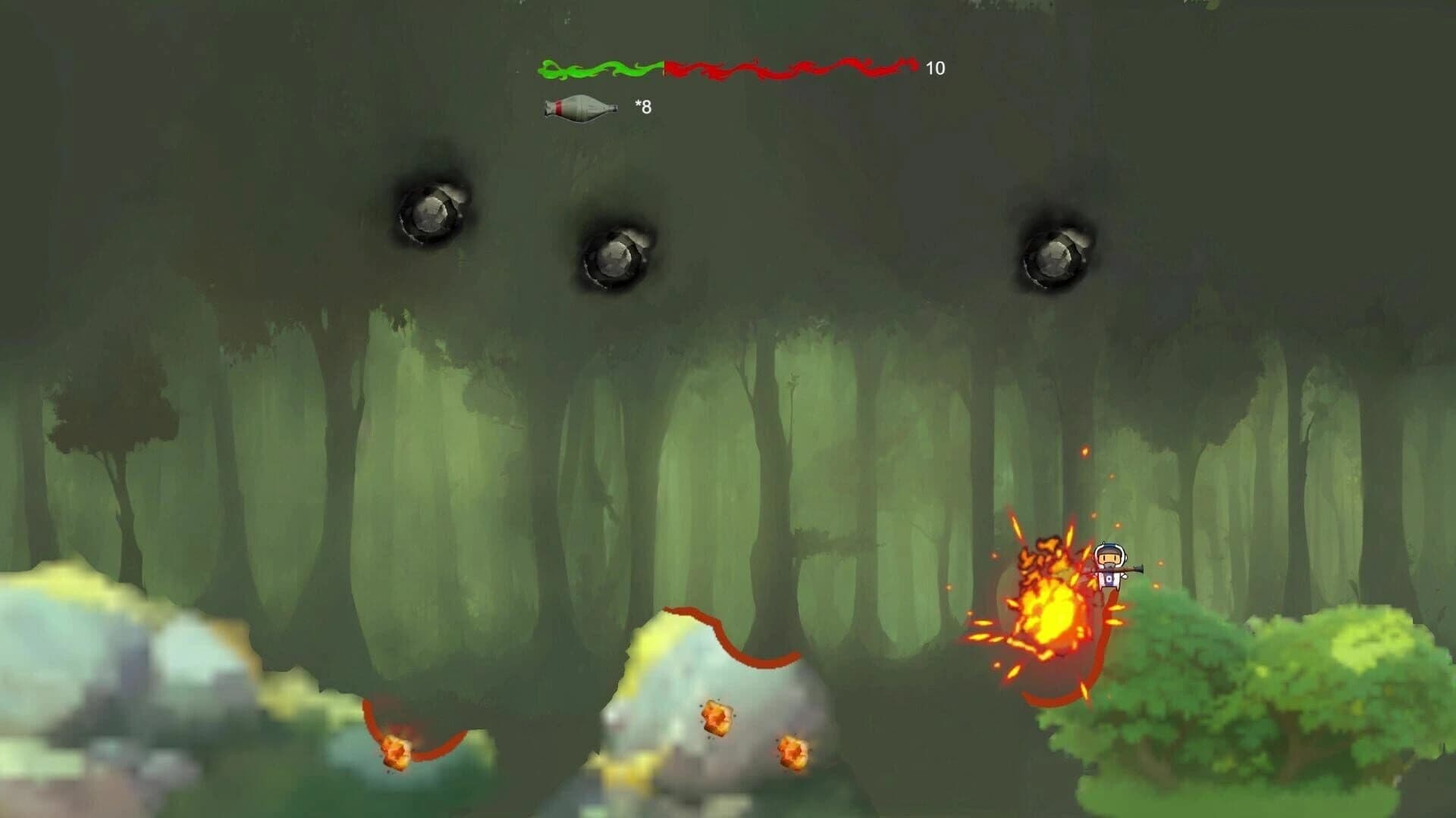 Bouncing Missile screenshot 3
